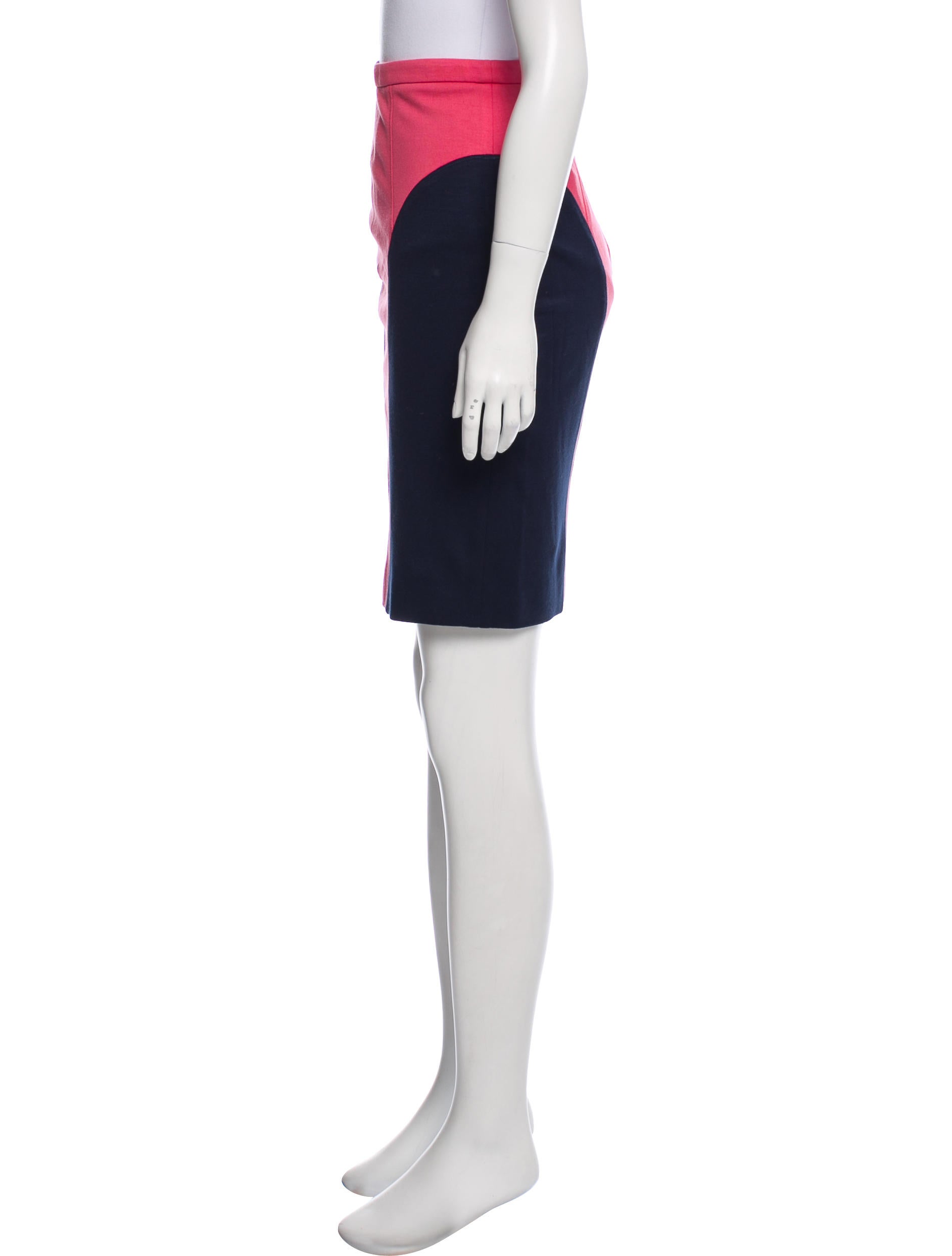 Jason Wu Colorblock Knee-Length Skirt