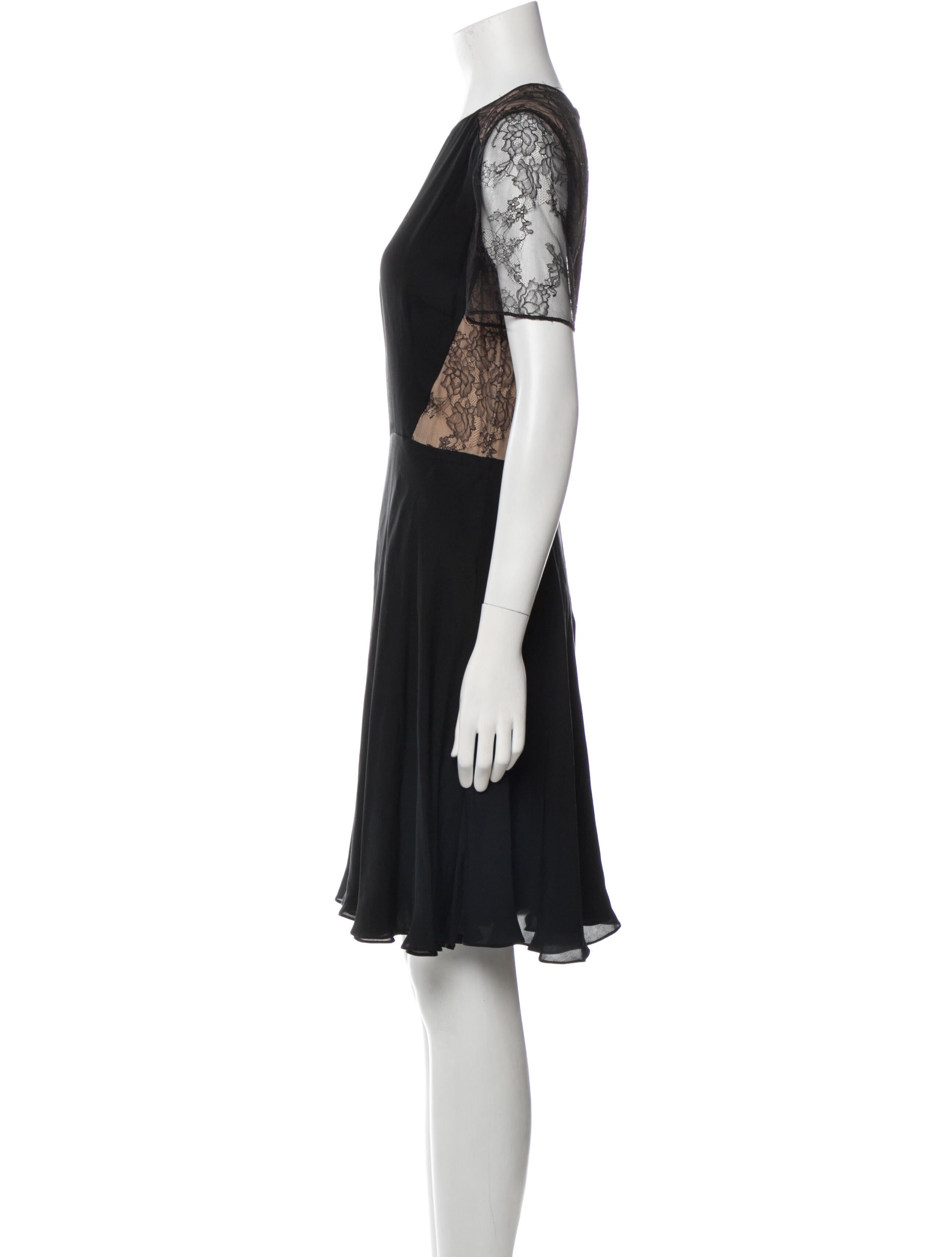 Jason Wu Crew Neck Knee-Length Dress