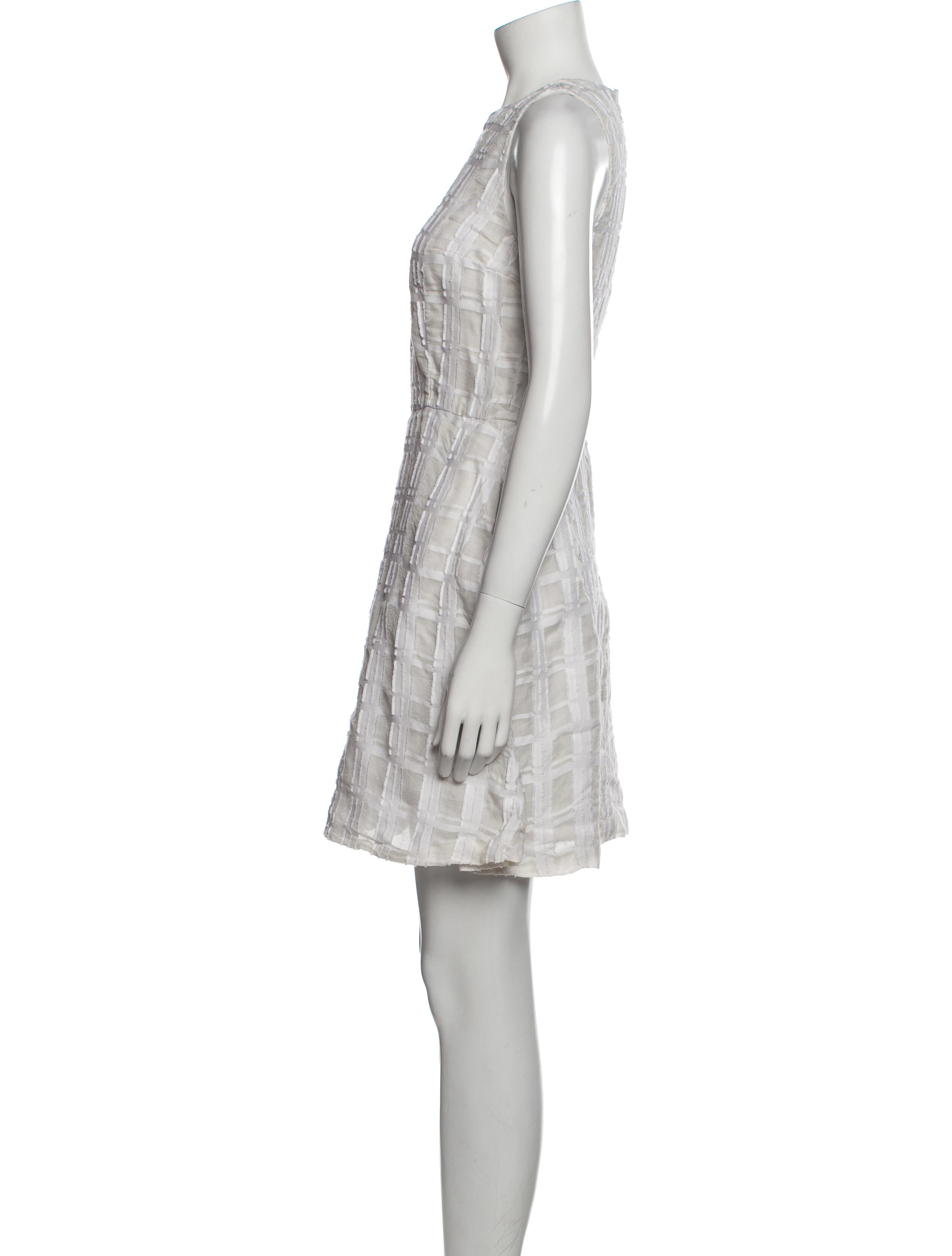 Jason Wu Crew Neck Mini Dress