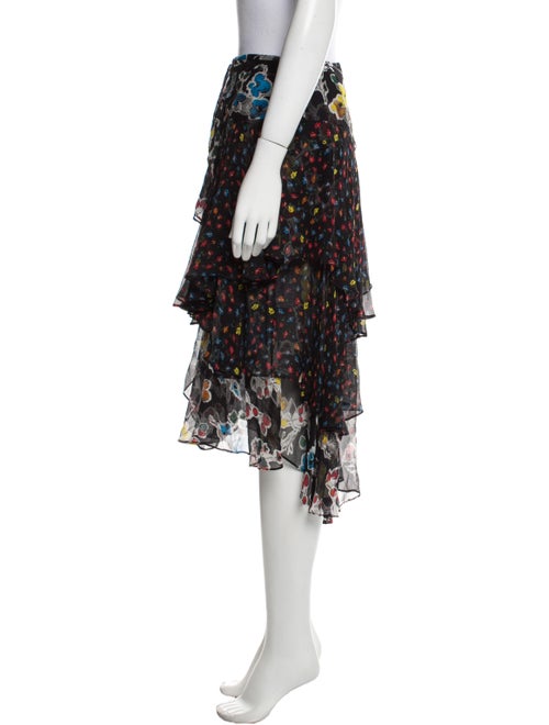 Jason Wu Silk Midi Length Skirt