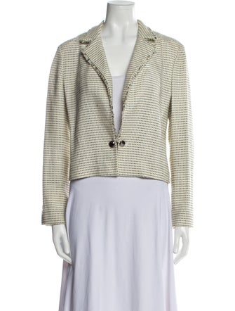 Jason Wu Tweed Pattern Evening Jacket
