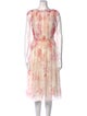Jason Wu Printed Midi Length Dress