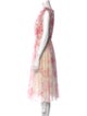 Jason Wu Printed Midi Length Dress