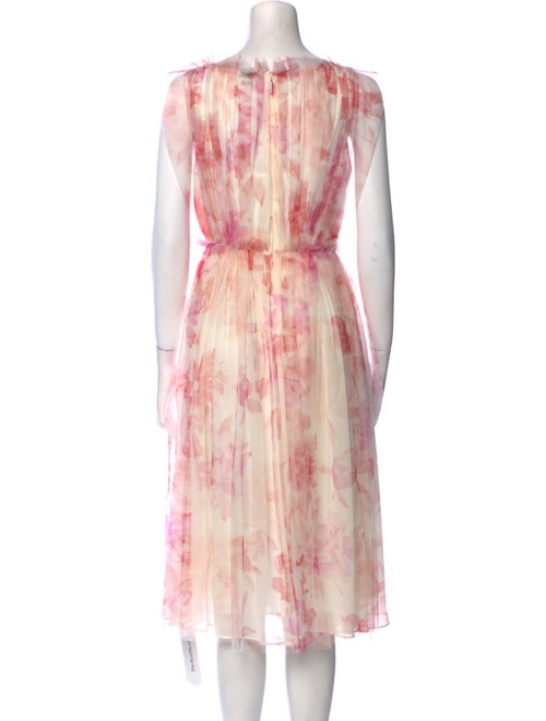 Jason Wu Printed Midi Length Dress