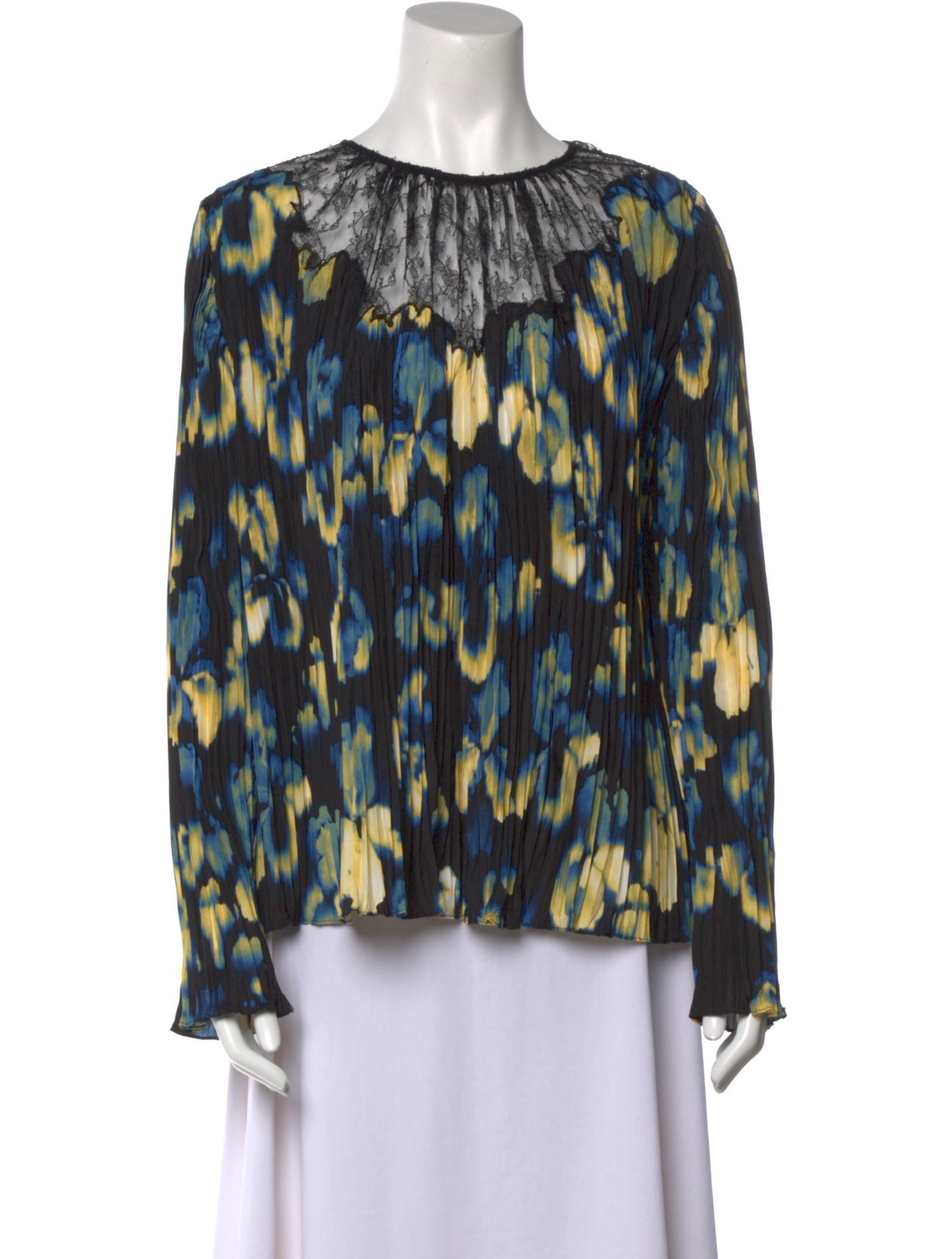 Jason Wu Silk Printed Blouse w/ Tags