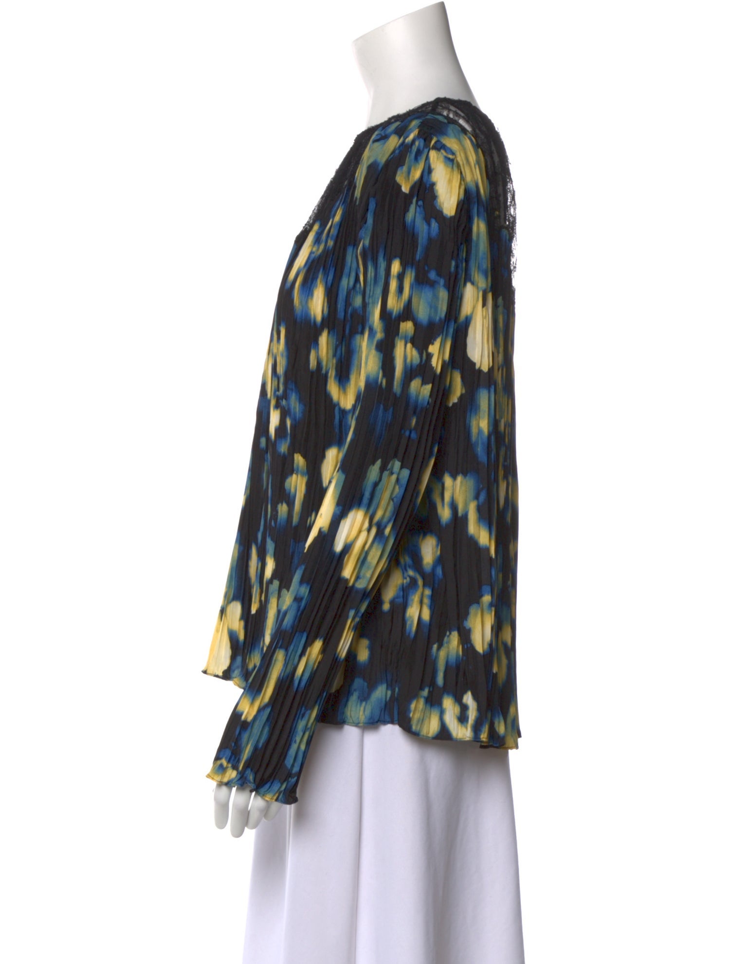Jason Wu Silk Printed Blouse w/ Tags