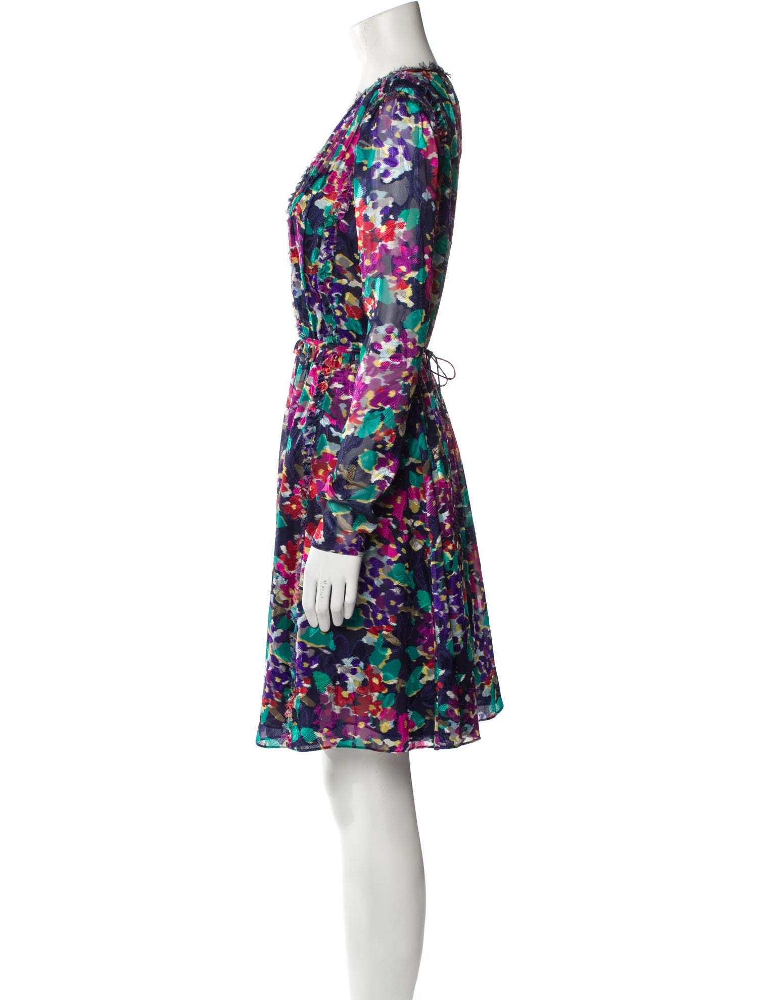Jason Wu Floral Print Knee-Length Dress