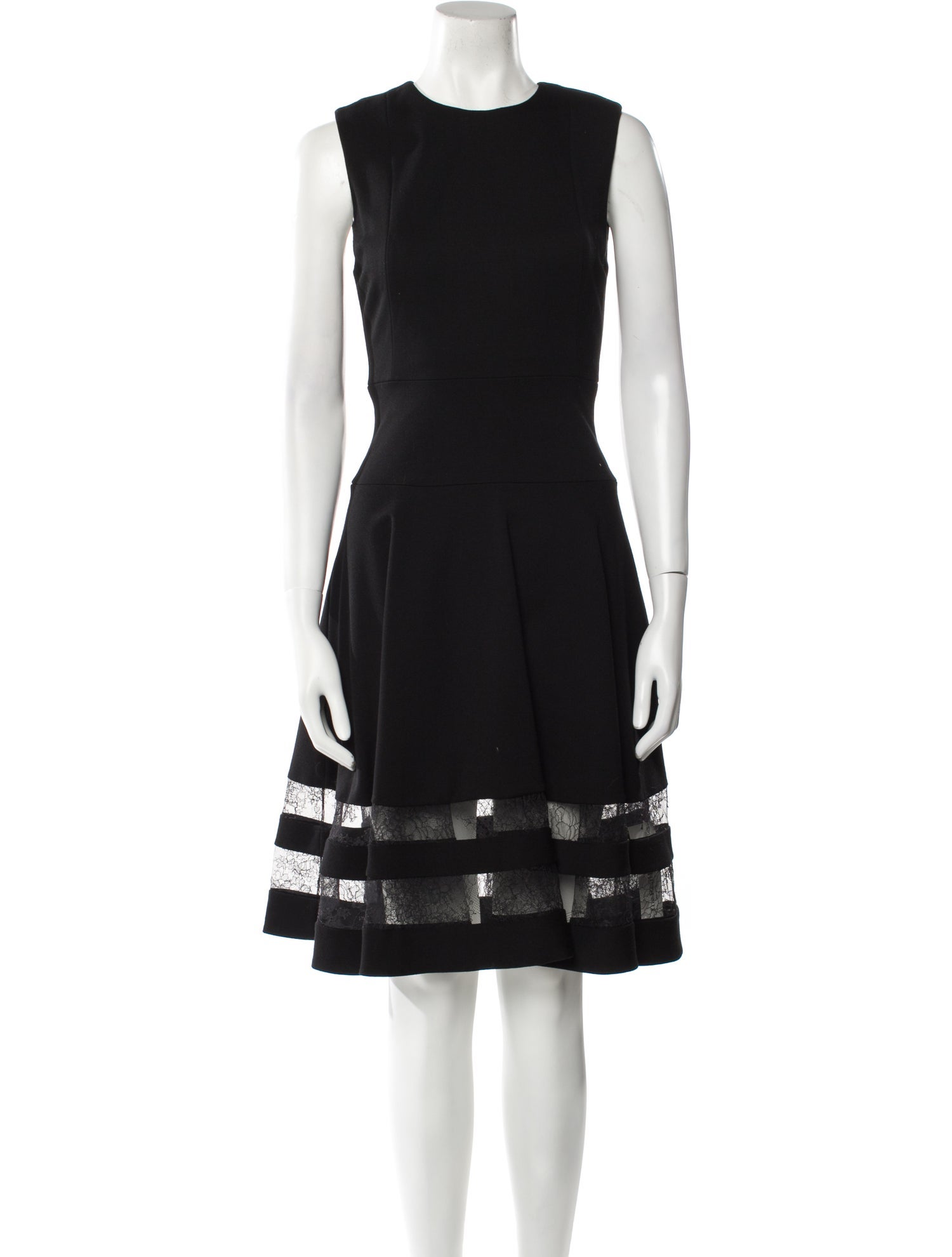 Jason Wu Crew Neck Knee-Length Dress