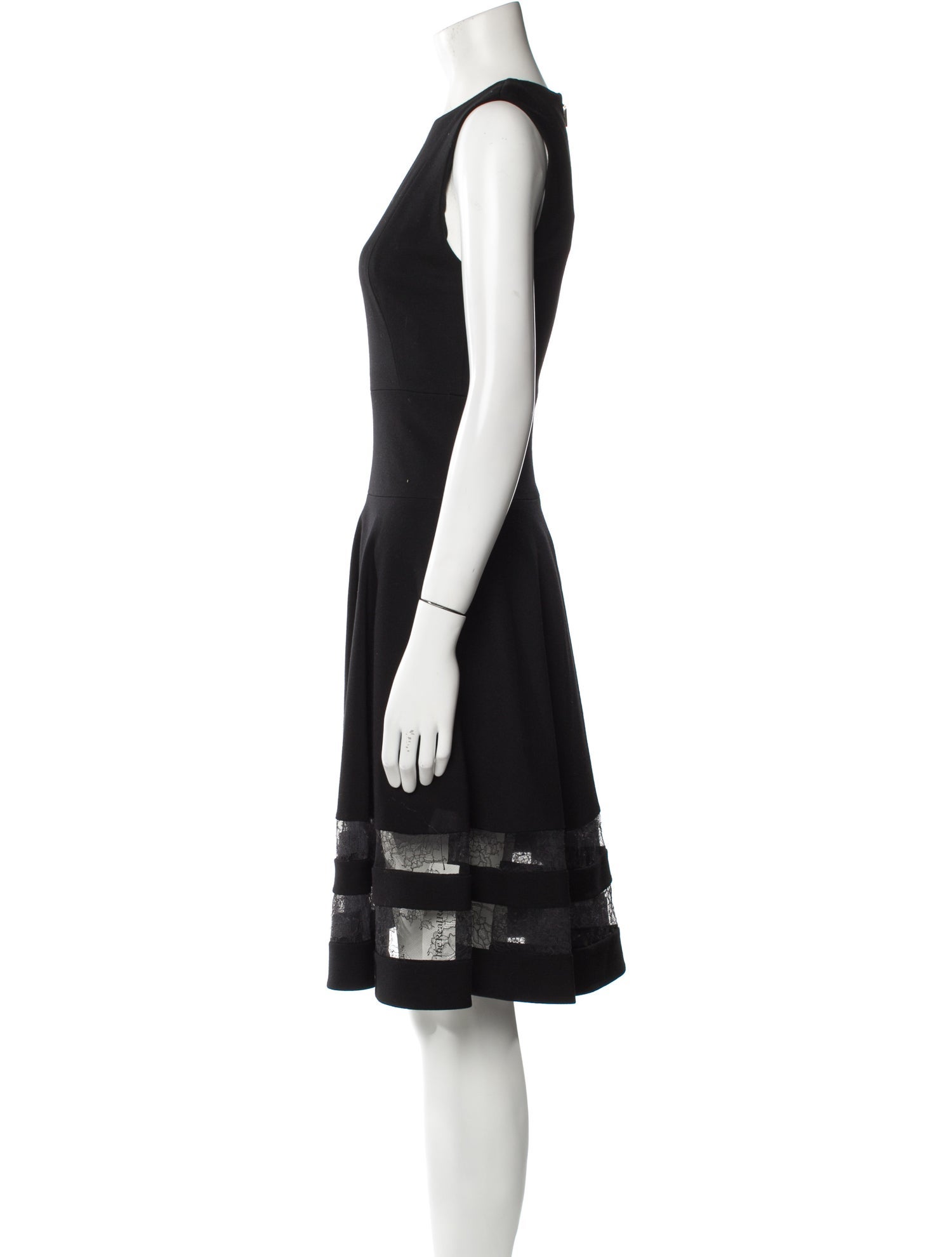 Jason Wu Crew Neck Knee-Length Dress