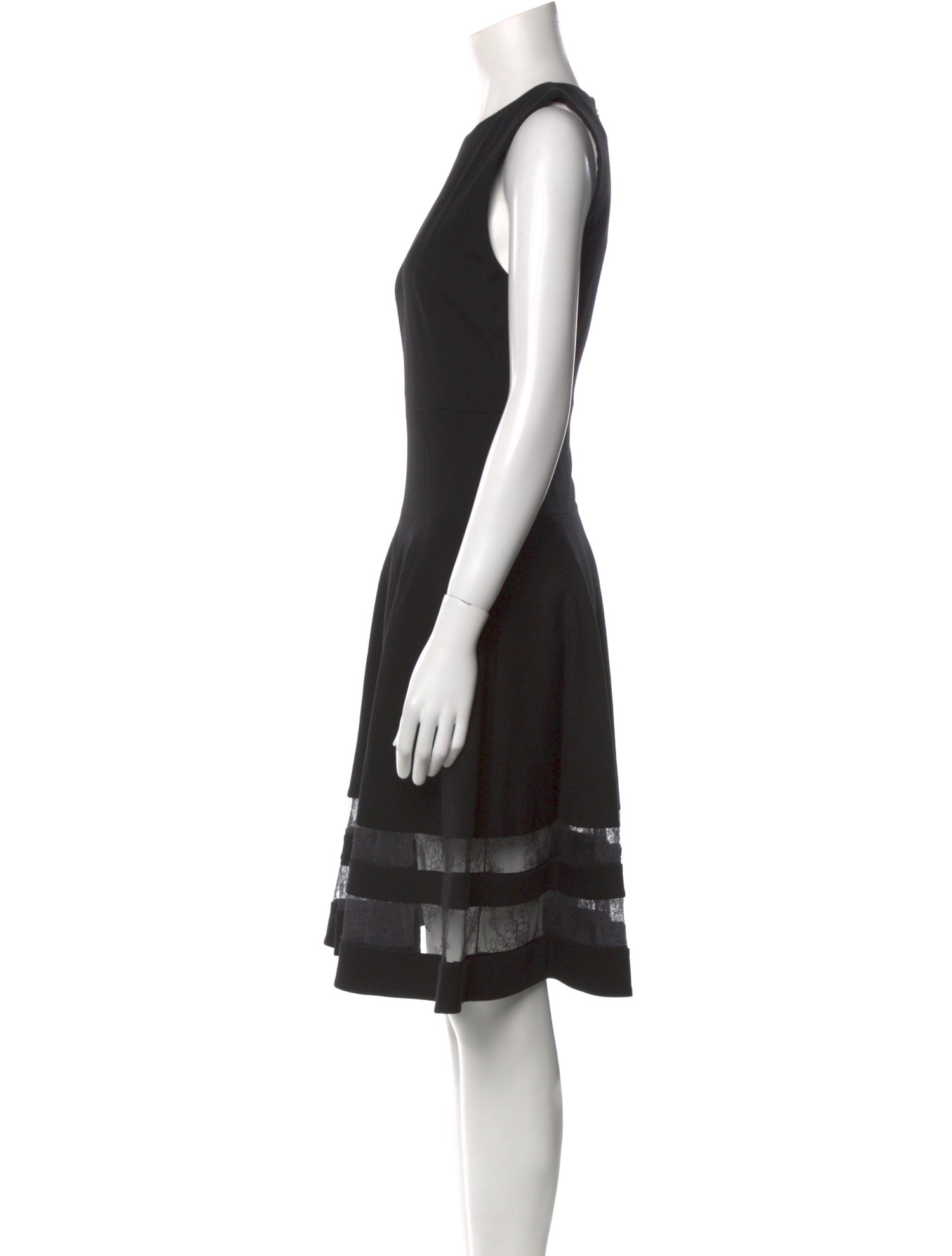 Jason Wu Crew Neck Knee-Length Dress w/ Tags