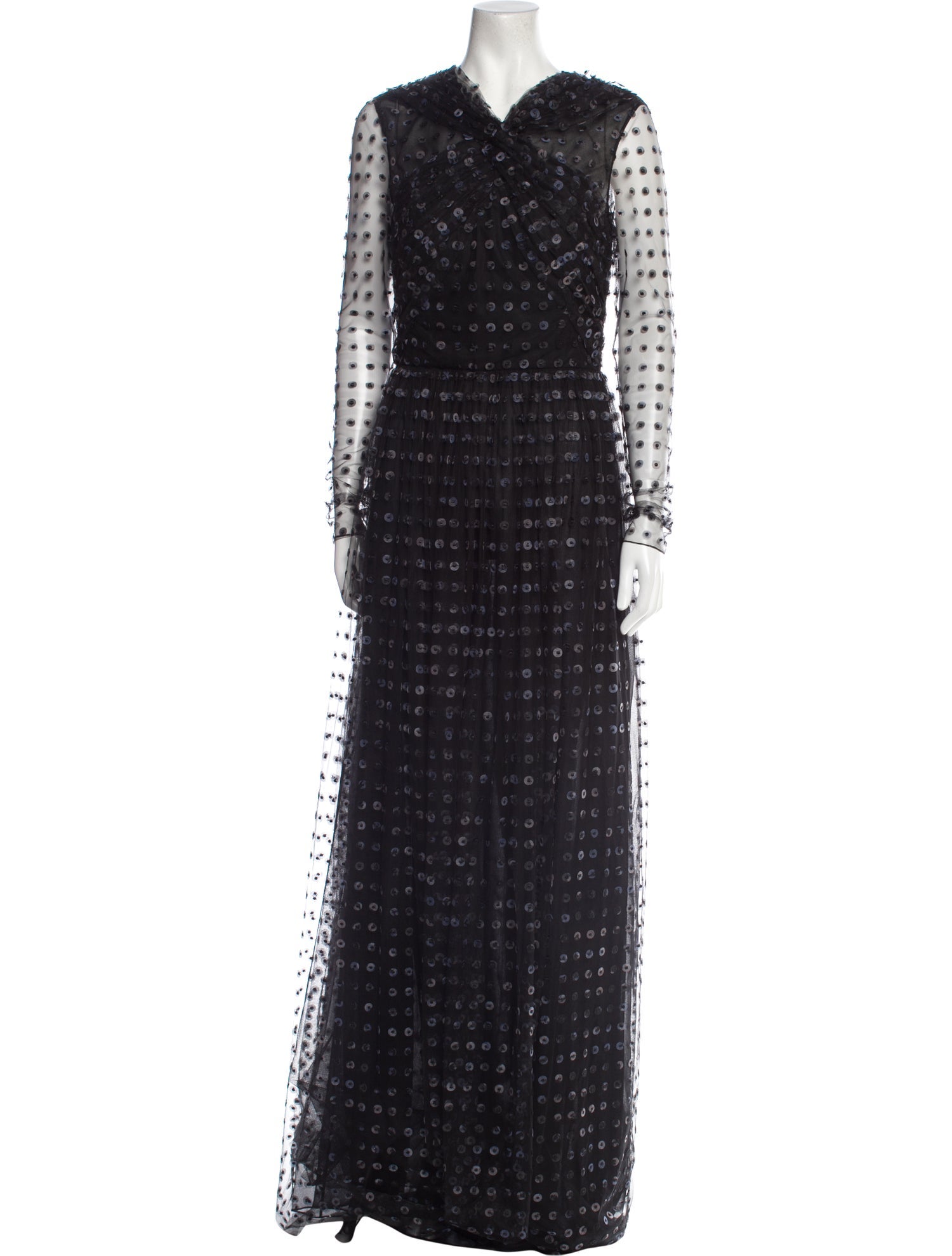 Jason Wu V-Neck Long Dress