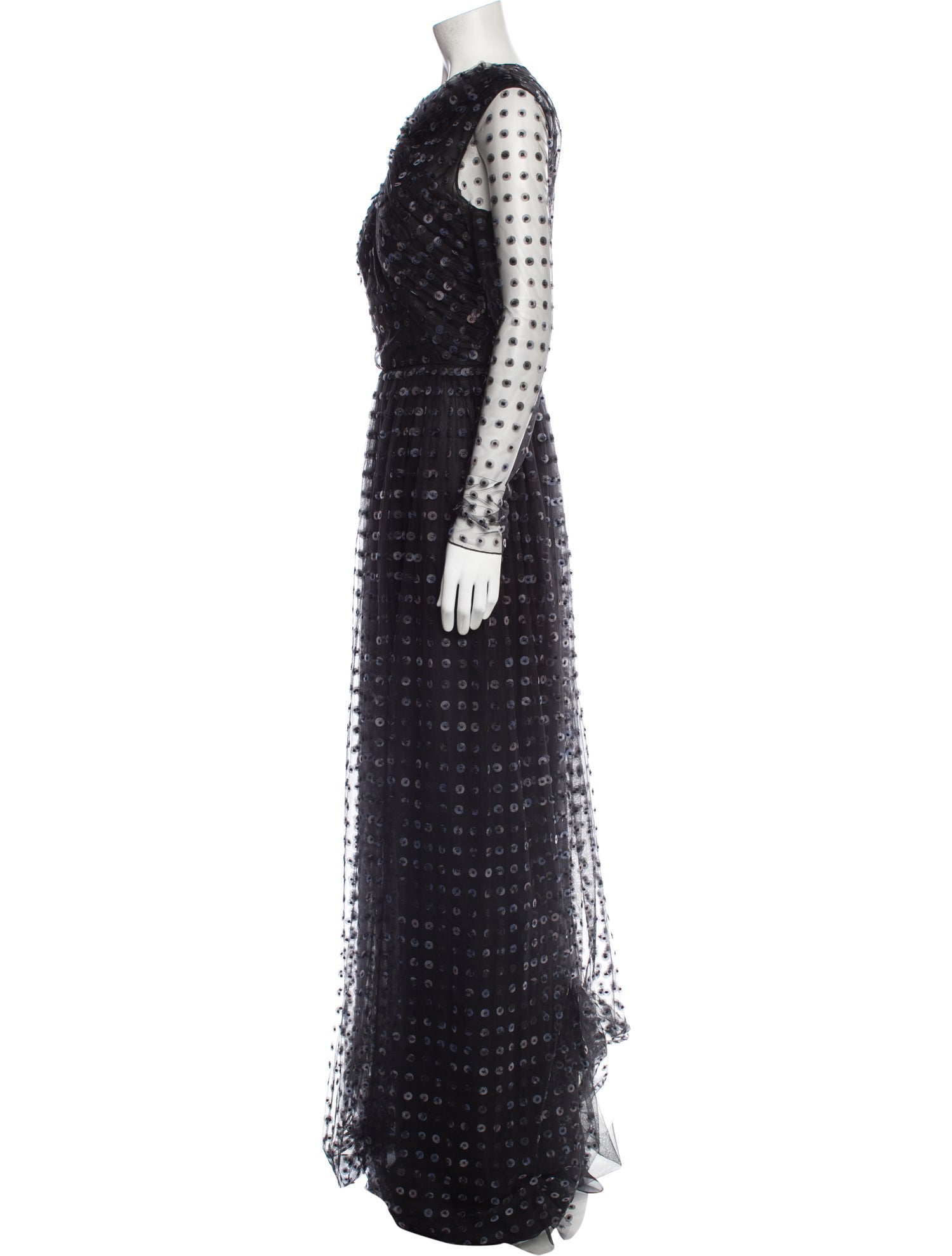 Jason Wu V-Neck Long Dress