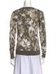 Jason Wu Printed Crew Neck Sweater