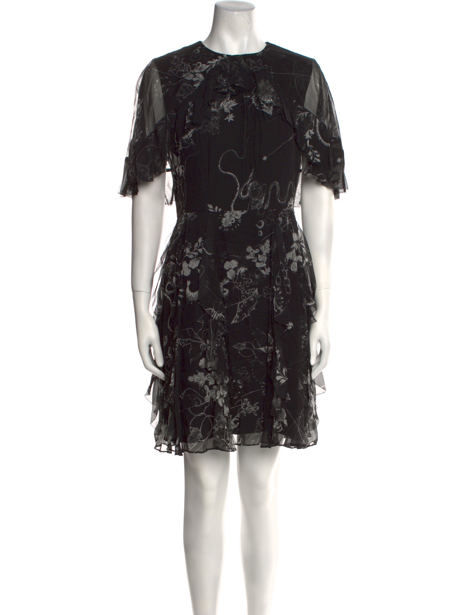 Jason Wu Collection Silk Mini Dress