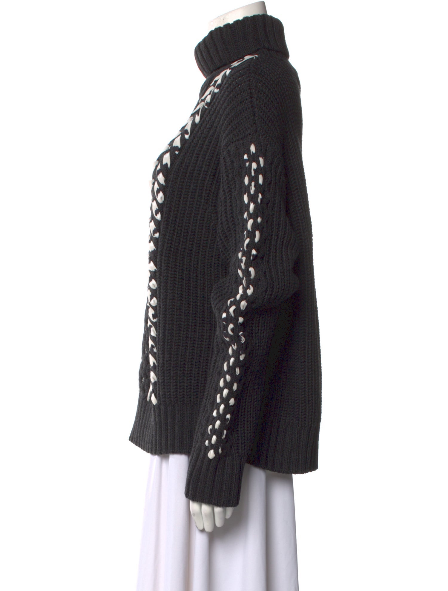 Jason Wu Wool Printed Sweater w/ Tags