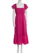 Jason Wu Square Neckline Long Dress