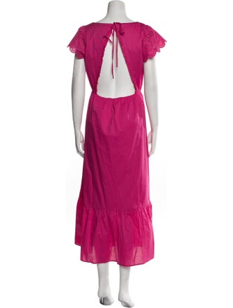 Jason Wu Square Neckline Long Dress