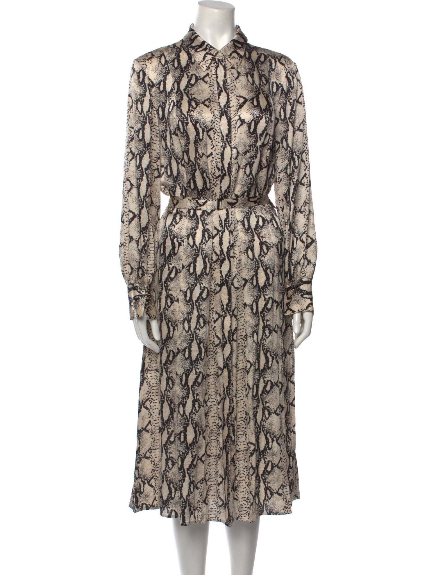 Jason Wu Silk Midi Length Dress