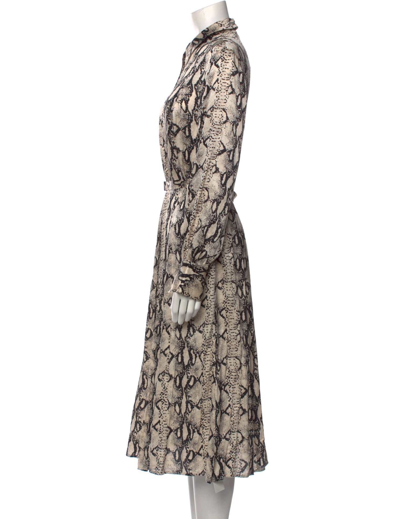 Jason Wu Silk Midi Length Dress