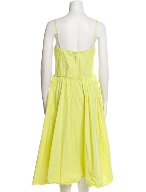 Jason Wu V-Neck Midi Length Dress