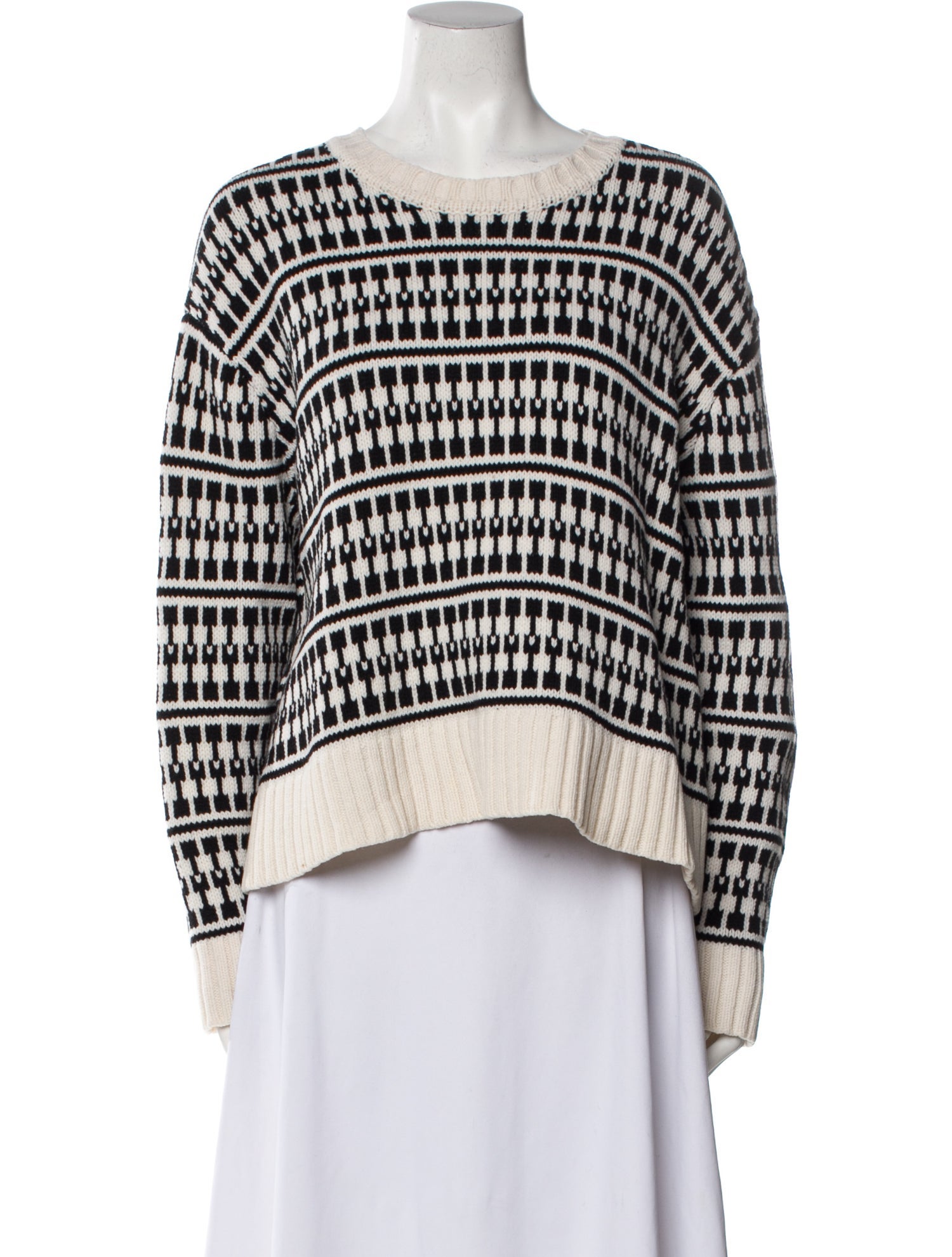 Jason Wu Wool Striped Sweater