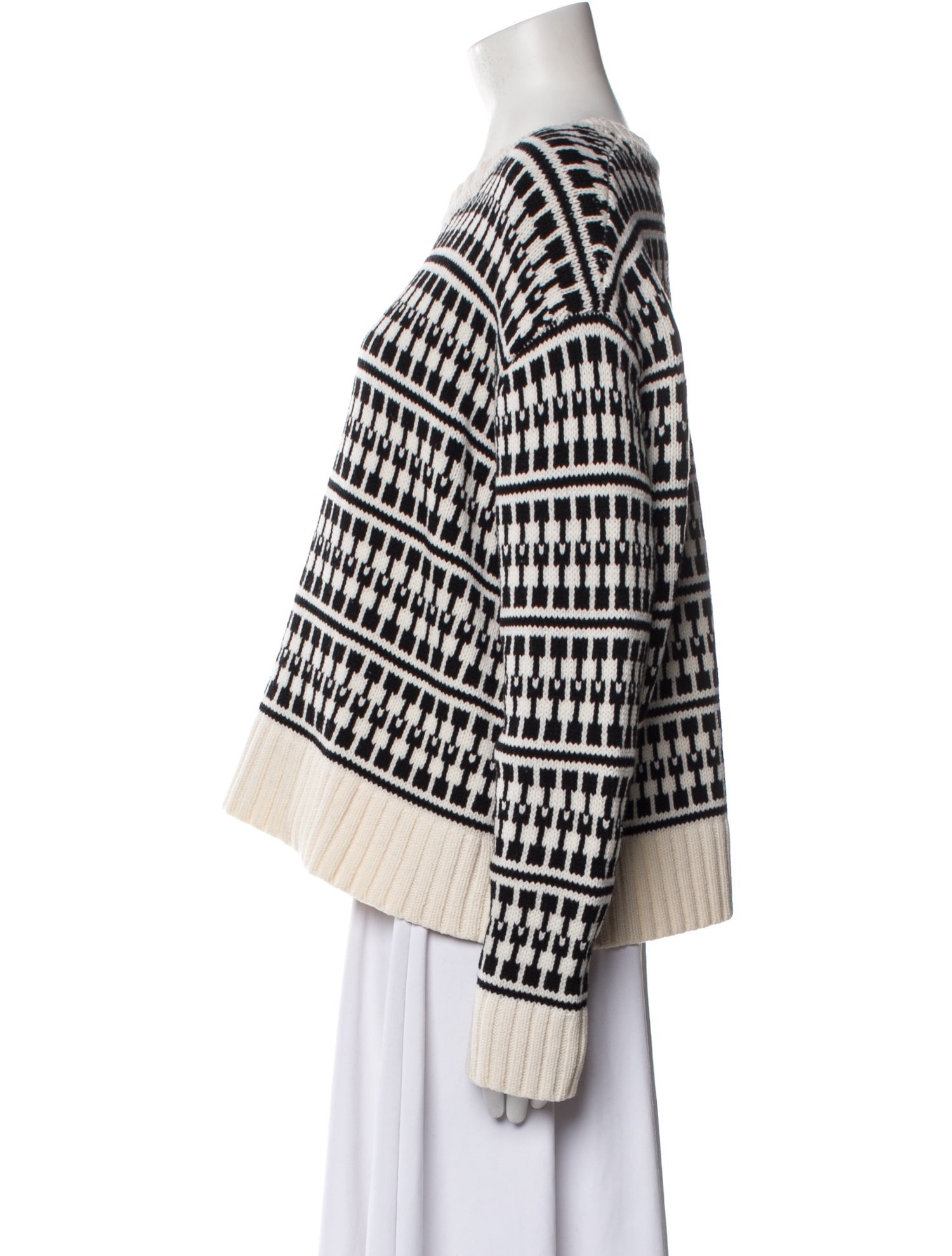 Jason Wu Wool Striped Sweater
