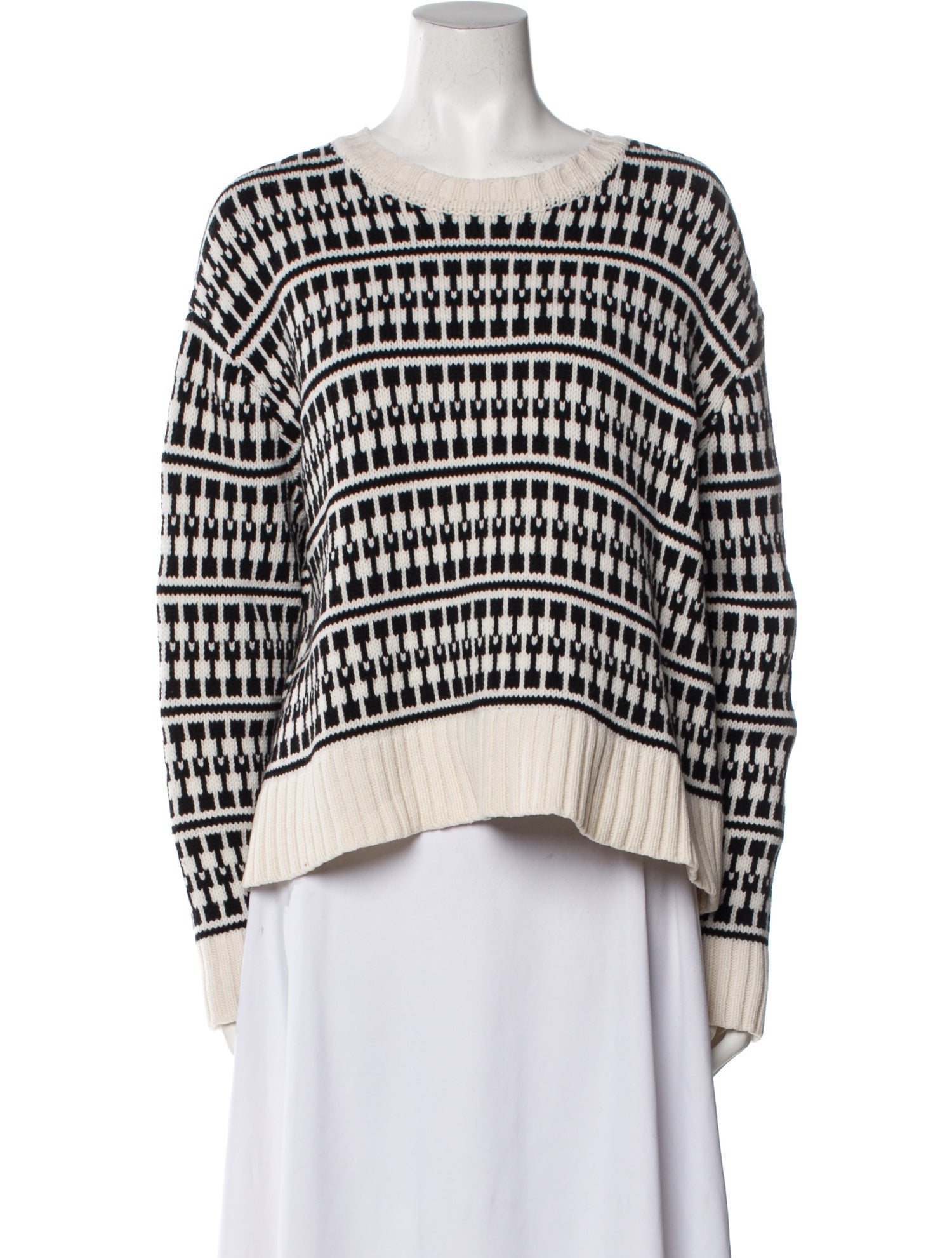 Jason Wu Wool Striped Sweater