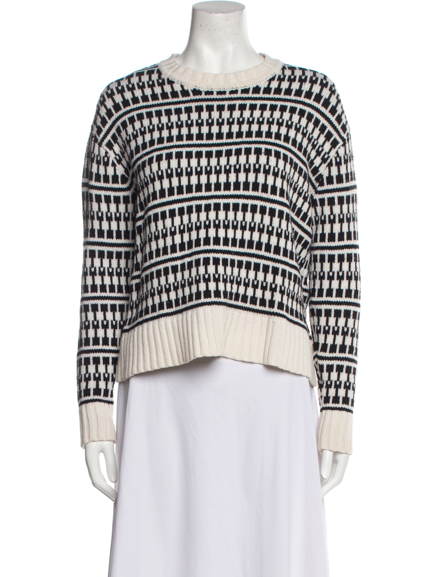 Jason Wu Wool Striped Sweater