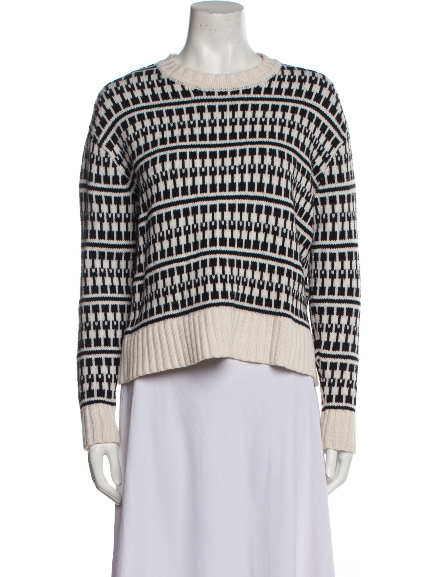 Jason Wu Wool Striped Sweater
