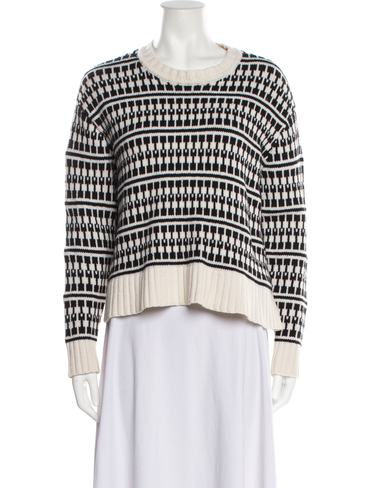 Jason Wu Wool Striped Sweater
