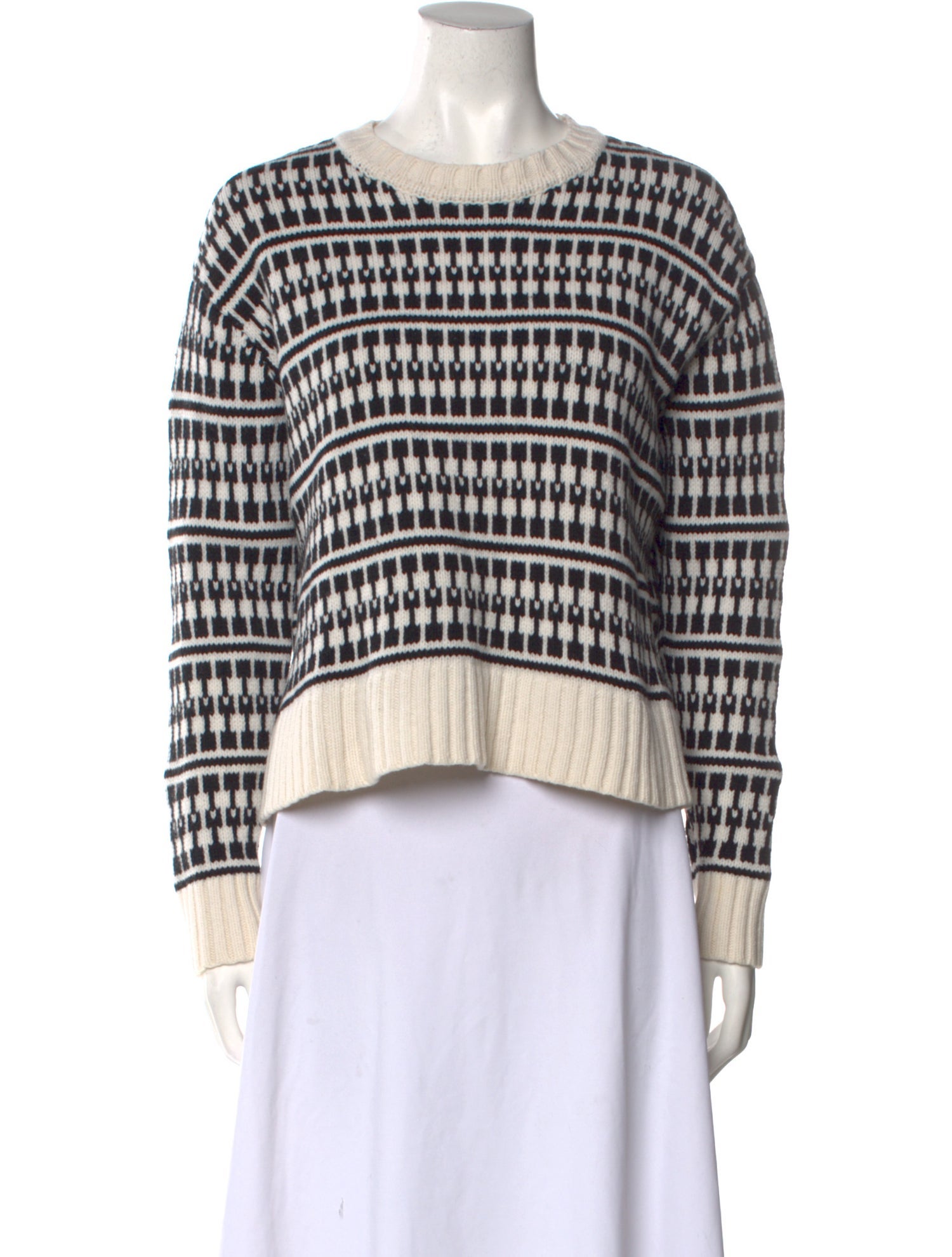 Jason Wu Wool Striped Sweater