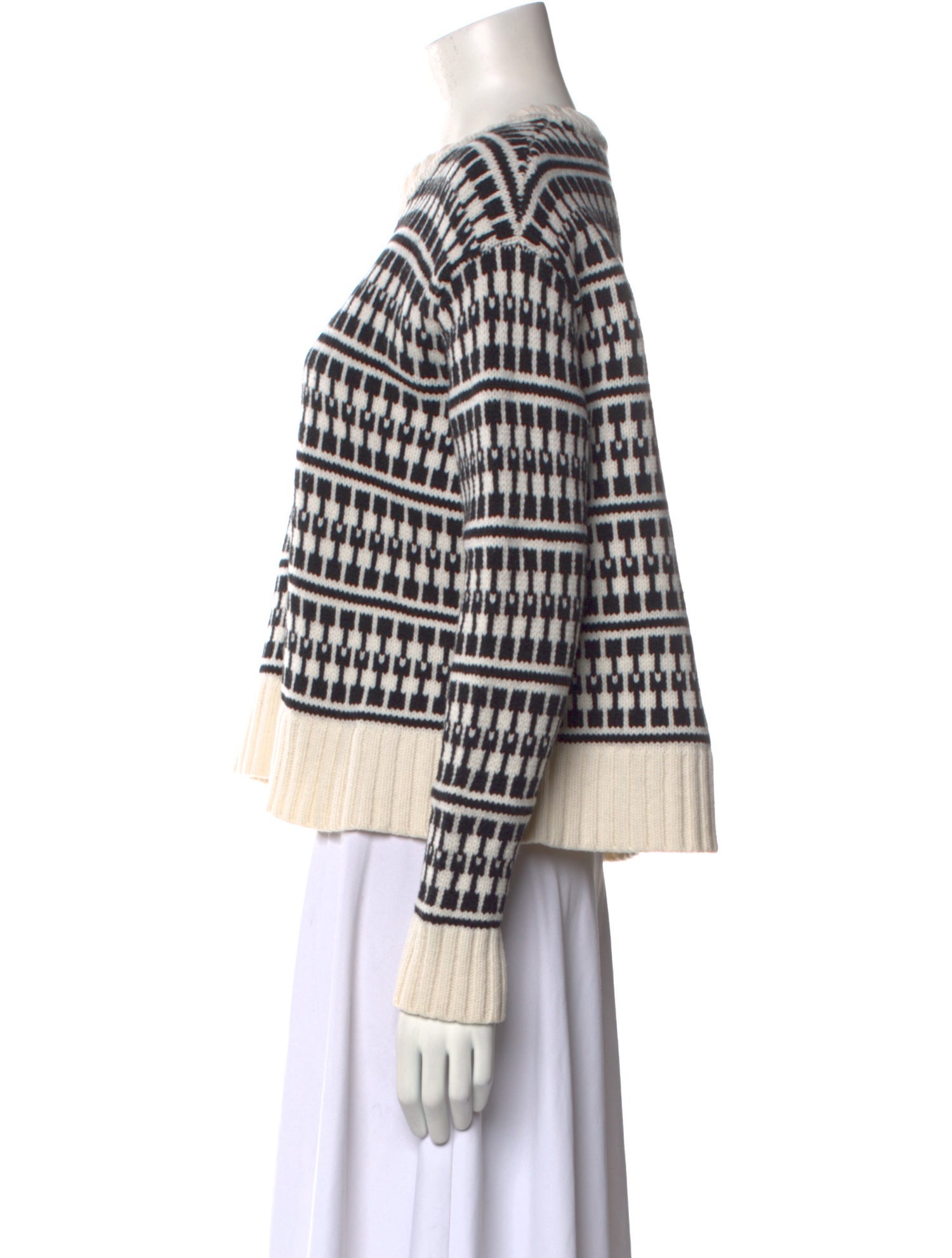 Jason Wu Wool Striped Sweater