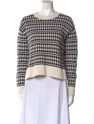 Jason Wu Knitwear Wool Striped Sweater XS