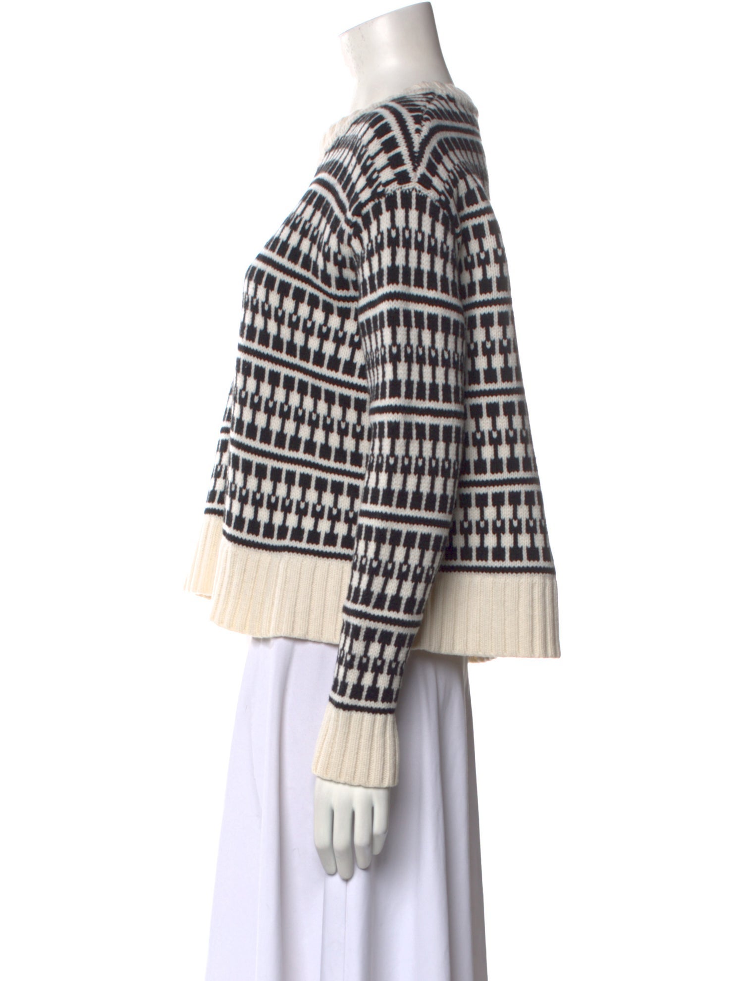 Jason Wu Wool Striped Sweater