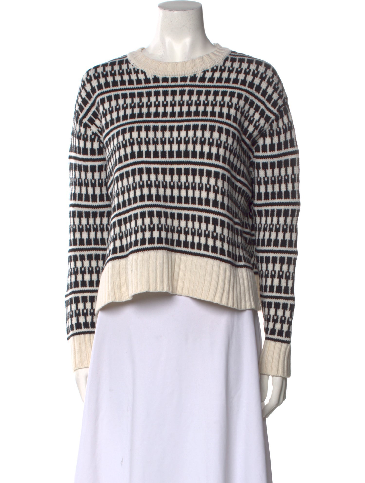Jason Wu Wool Striped Sweater