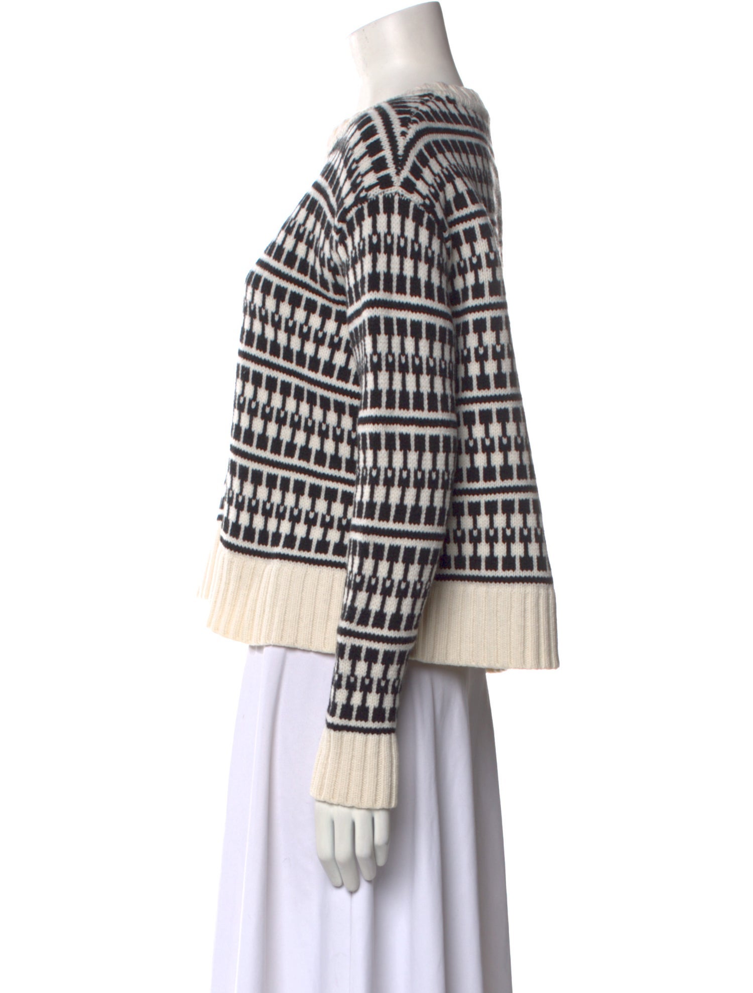 Jason Wu Wool Striped Sweater