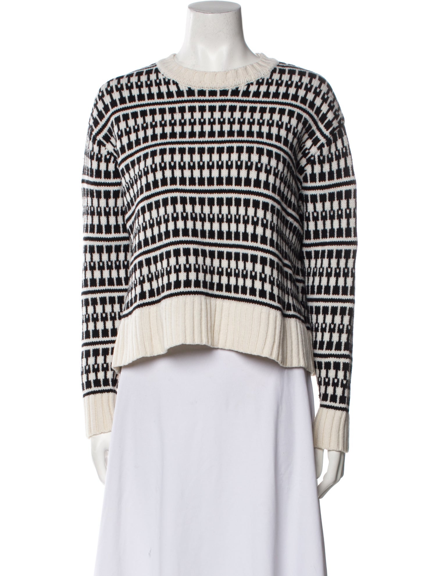 Jason Wu Wool Striped Sweater
