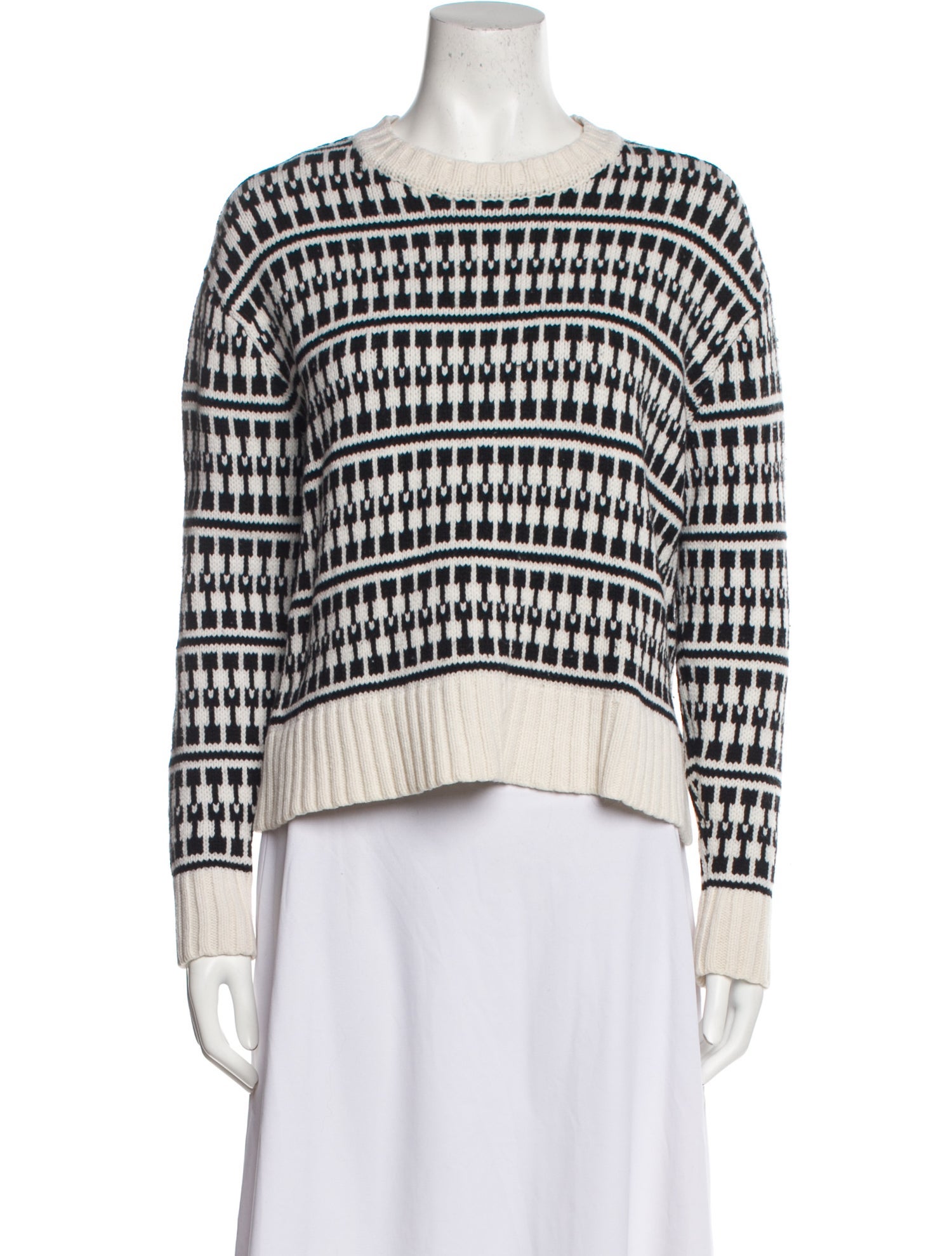 Jason Wu Wool Striped Sweater
