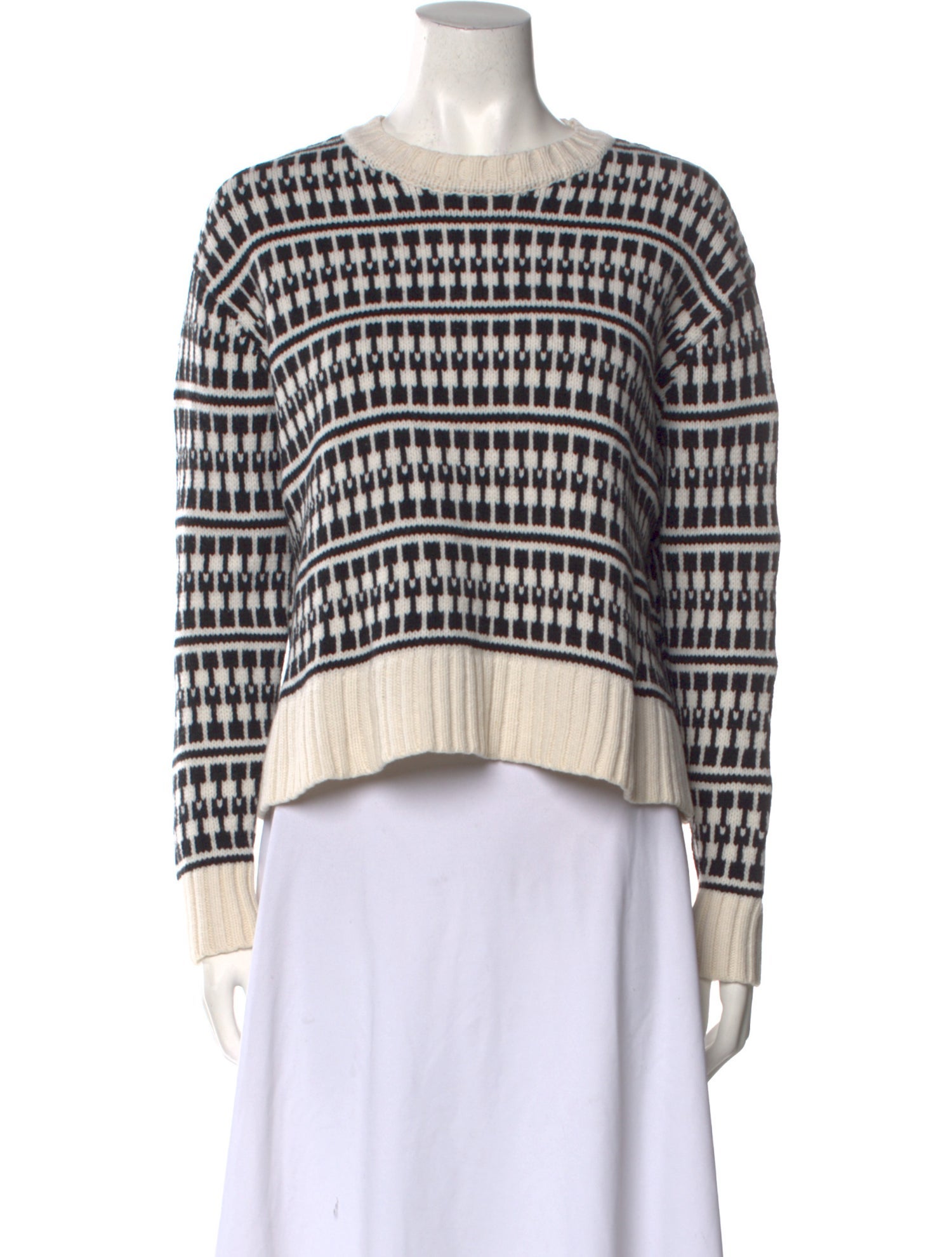 Jason Wu Wool Striped Sweater