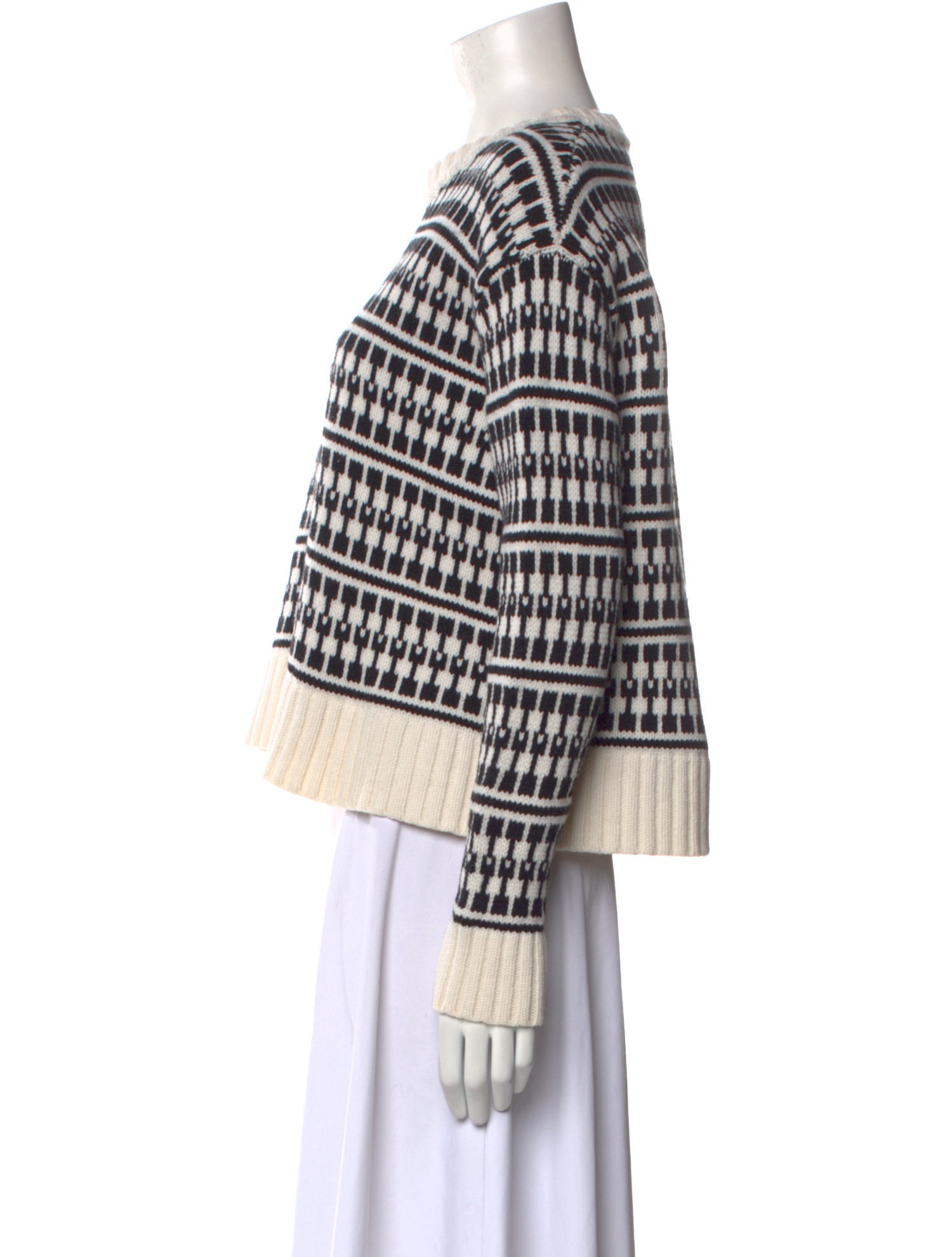 Jason Wu Wool Striped Sweater