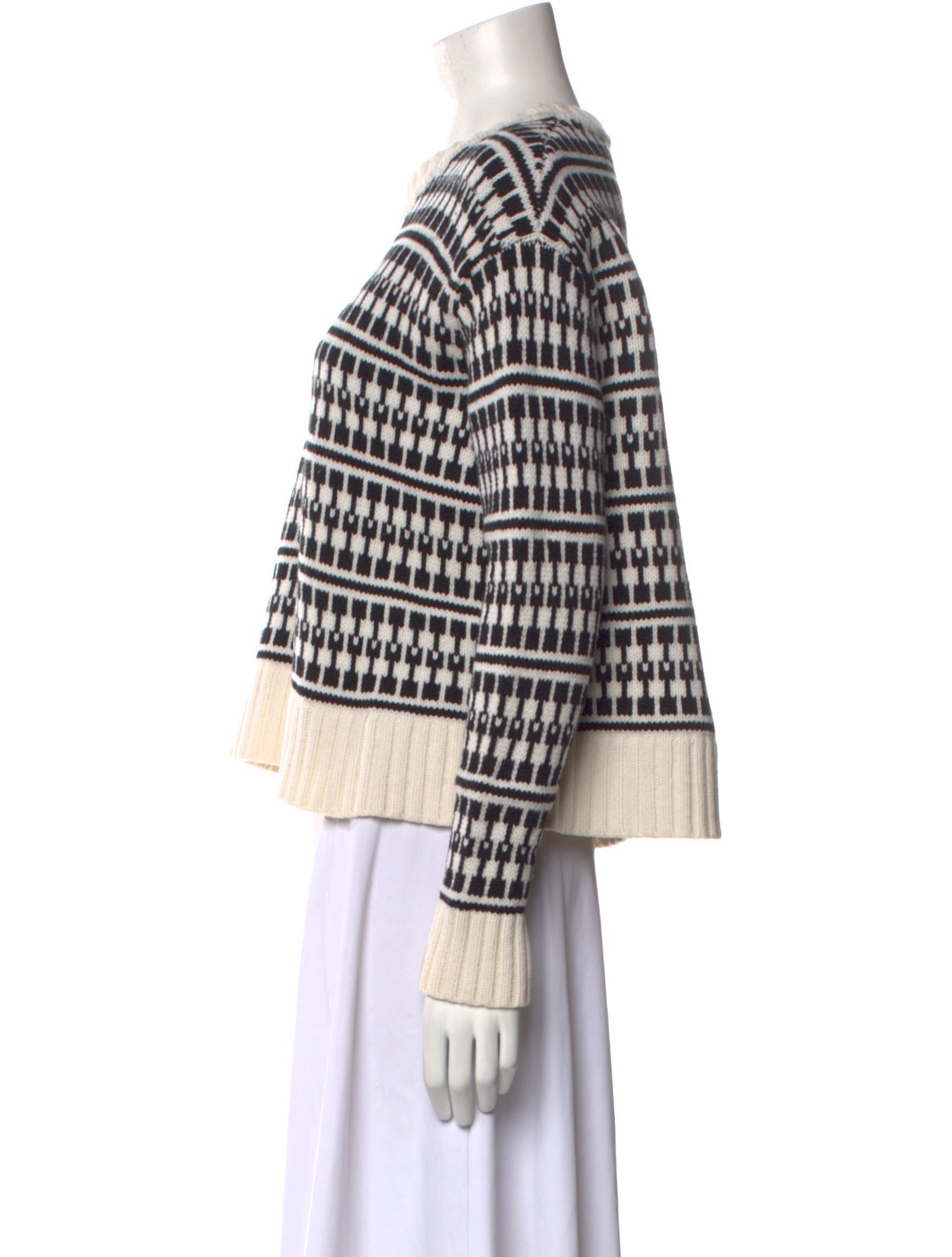Jason Wu Wool Striped Sweater