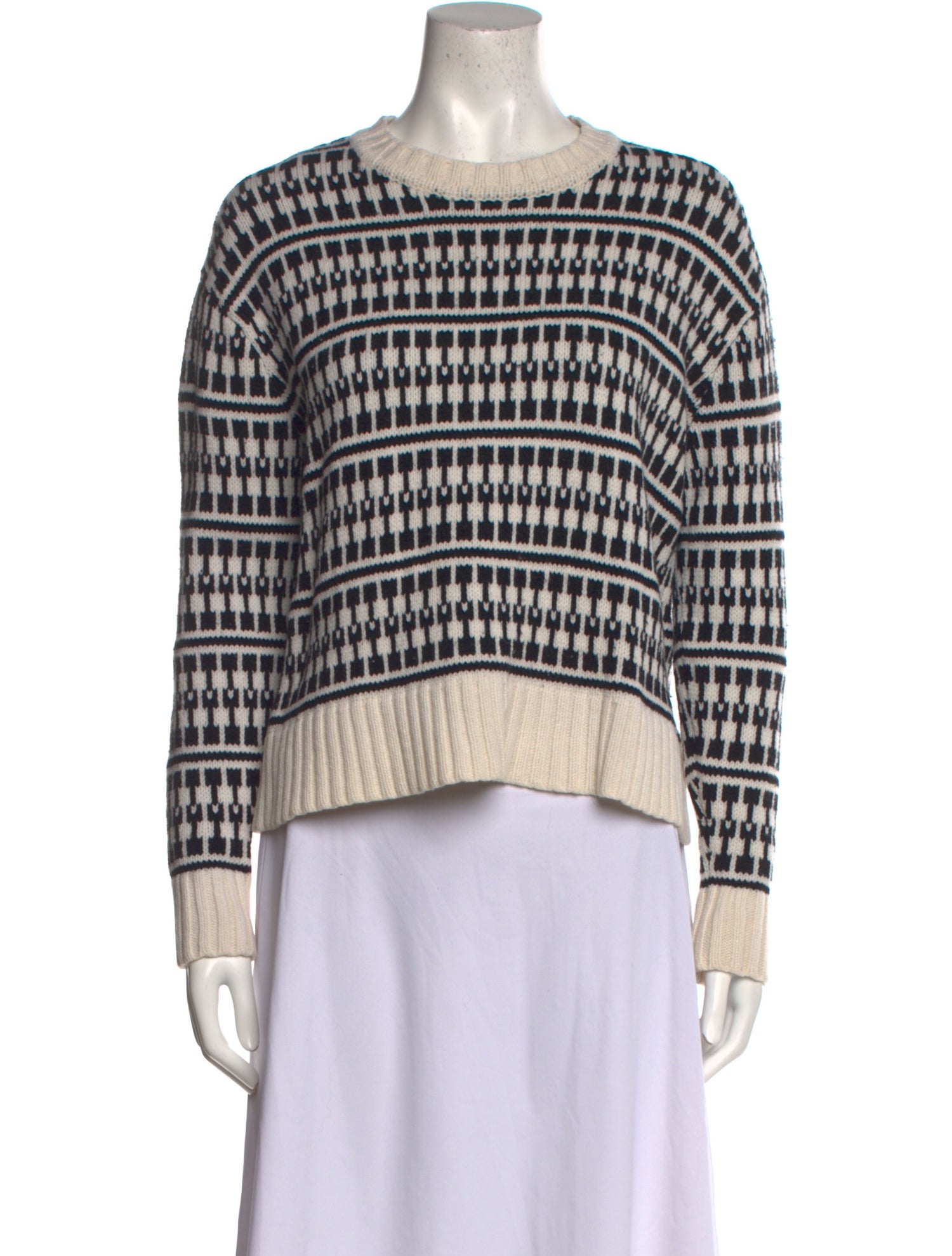 Jason Wu Wool Striped Sweater