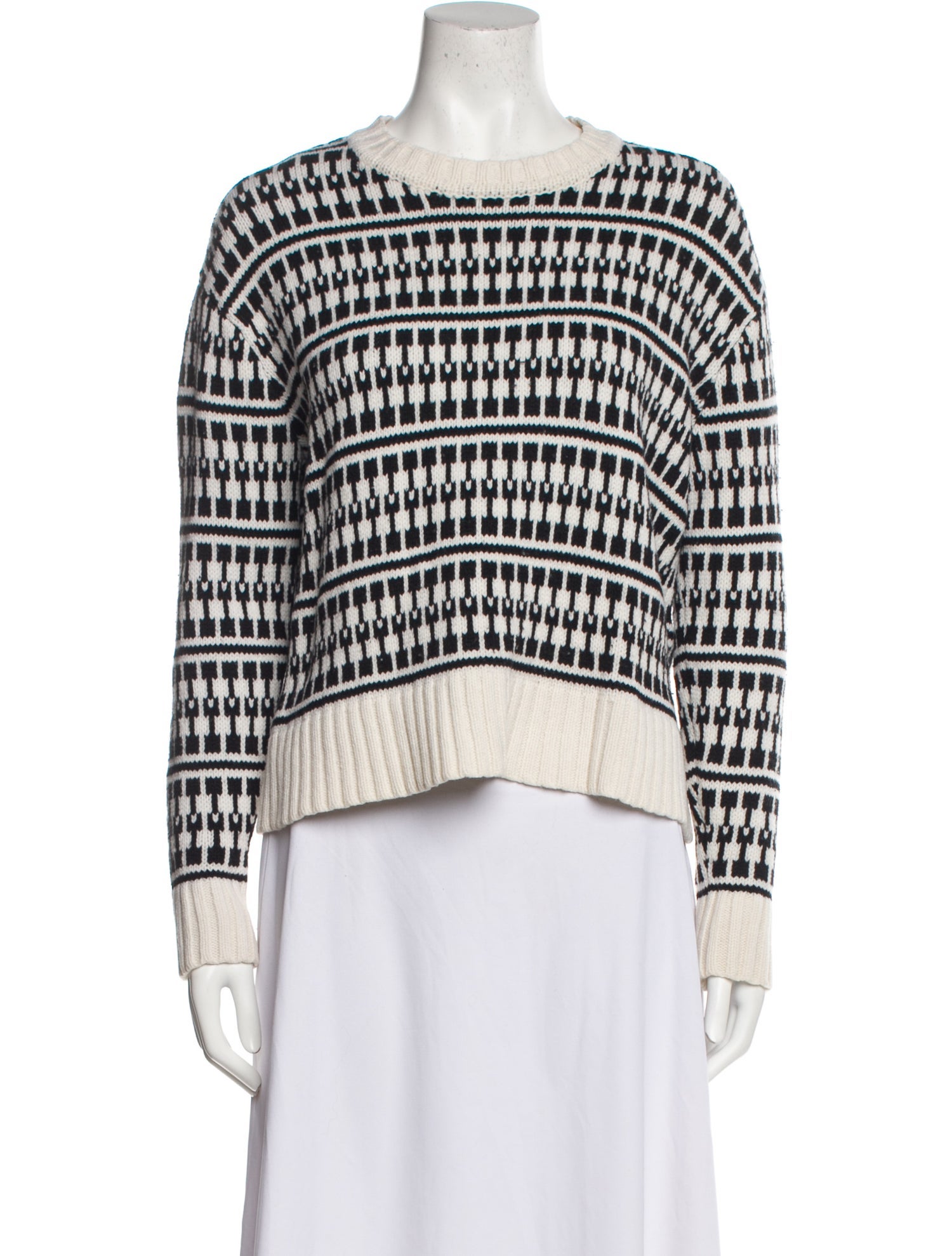 Jason Wu Wool Striped Sweater