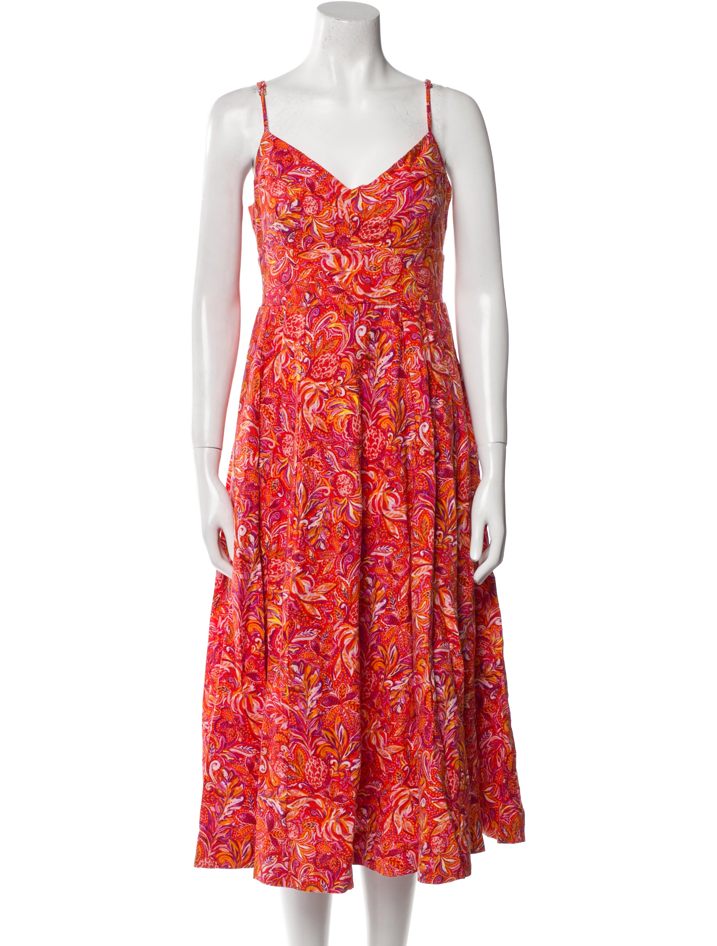 Jason Wu Printed Midi Length Dress w/ Tags