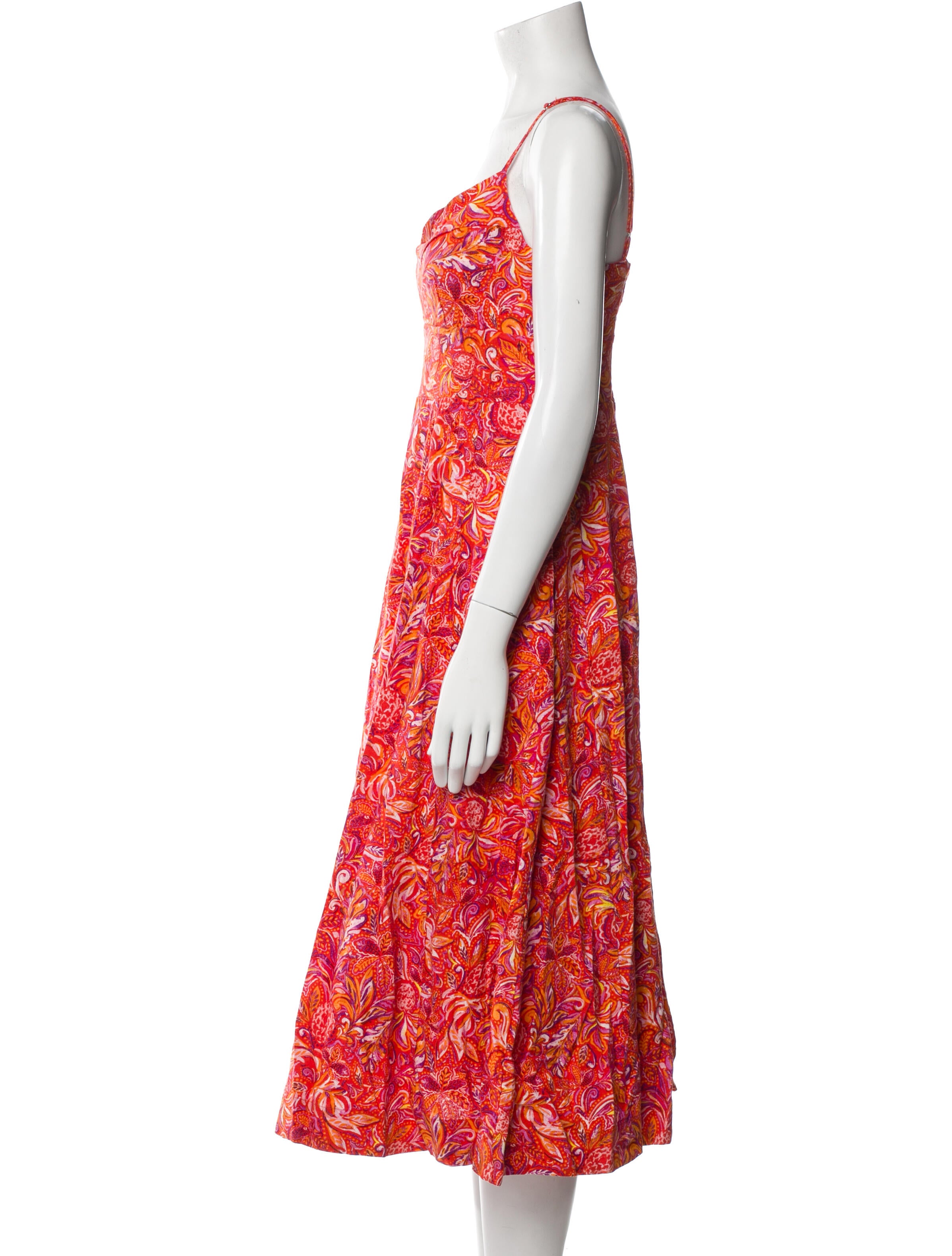 Jason Wu Printed Midi Length Dress w/ Tags