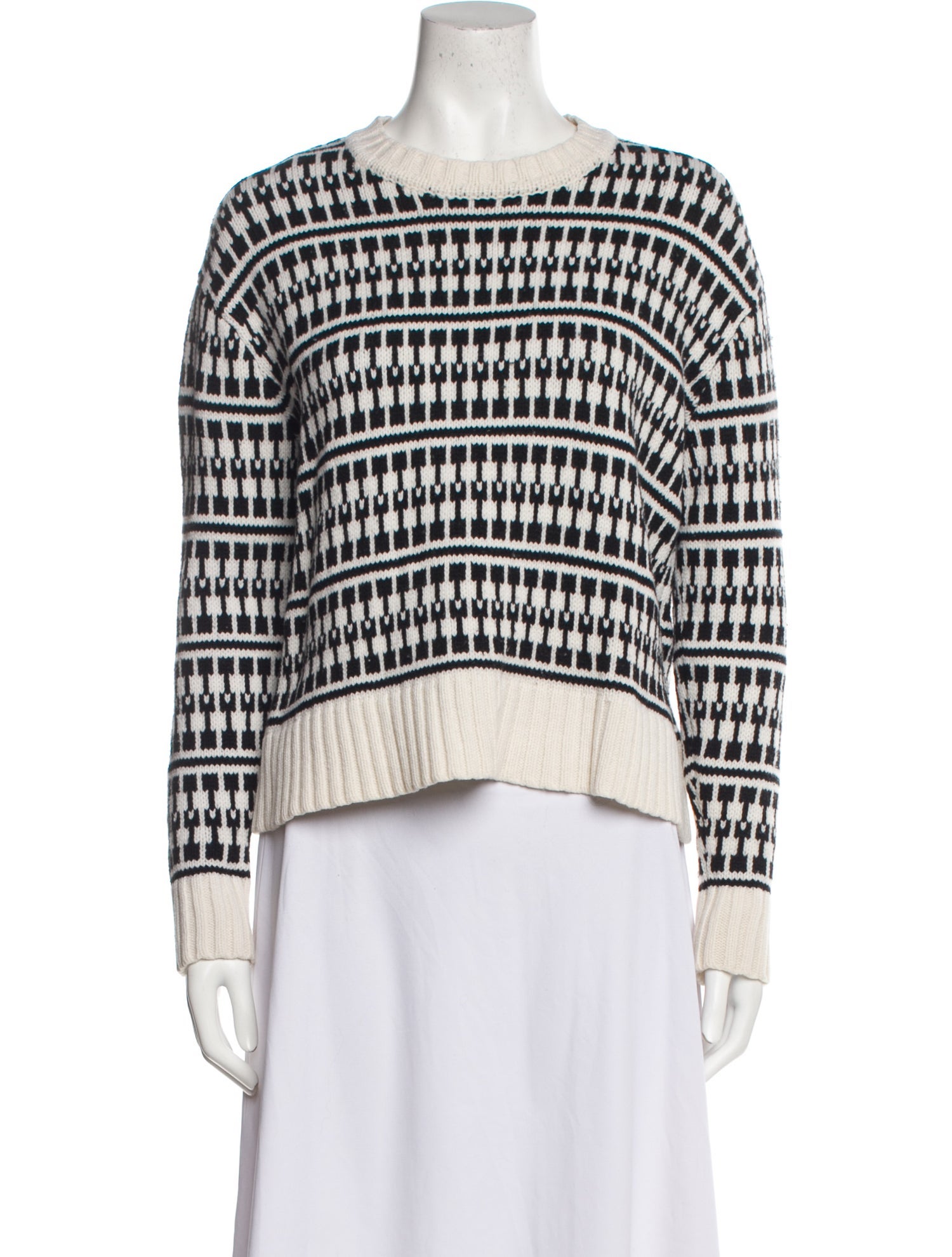 Jason Wu Wool Striped Sweater