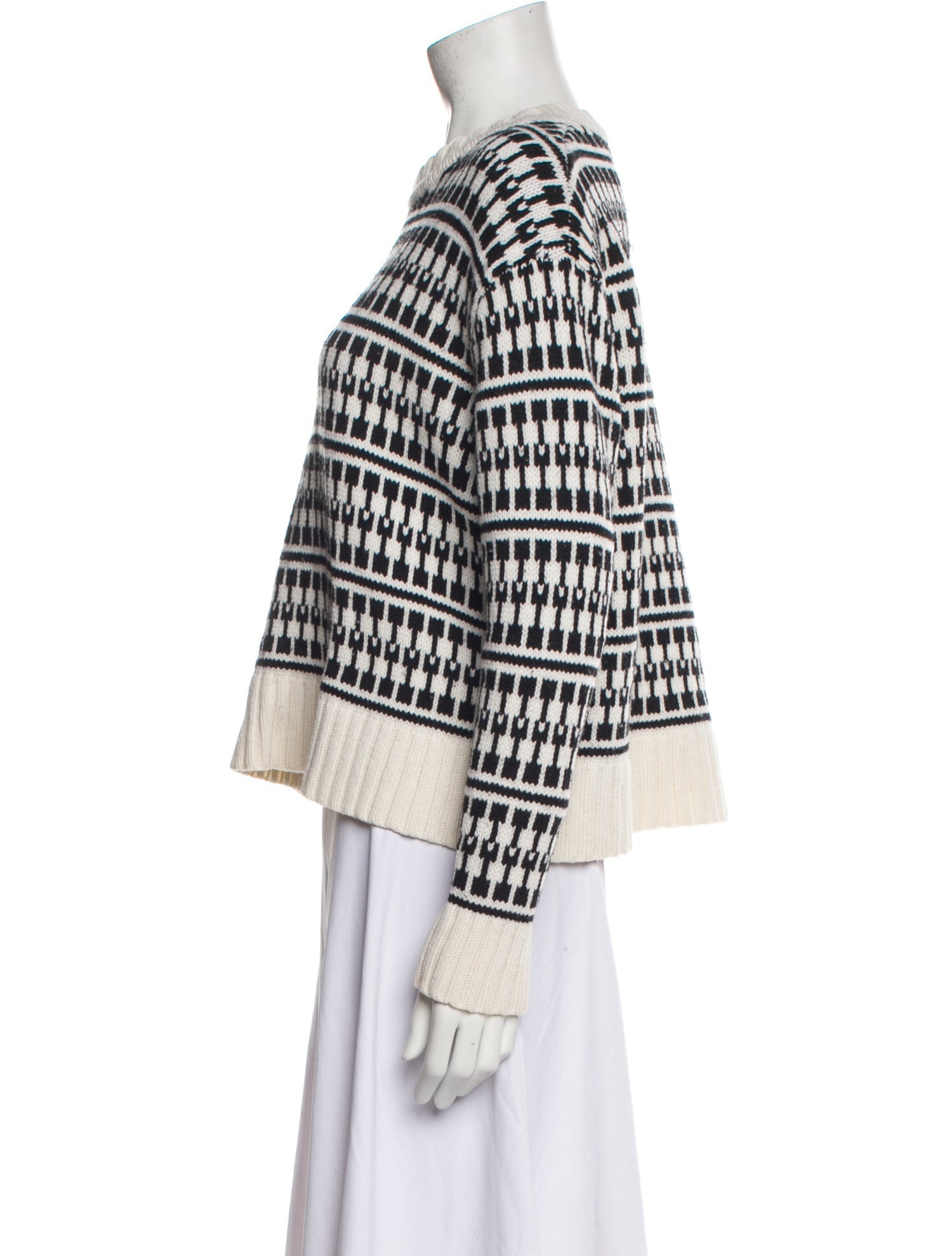 Jason Wu Wool Striped Sweater