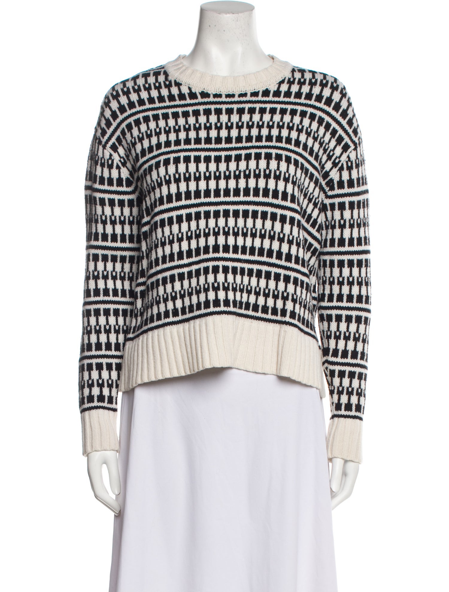Jason Wu Wool Striped Sweater