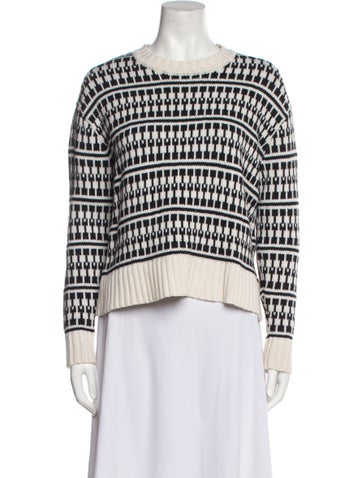 Jason Wu Knitwear Wool Striped Sweater M