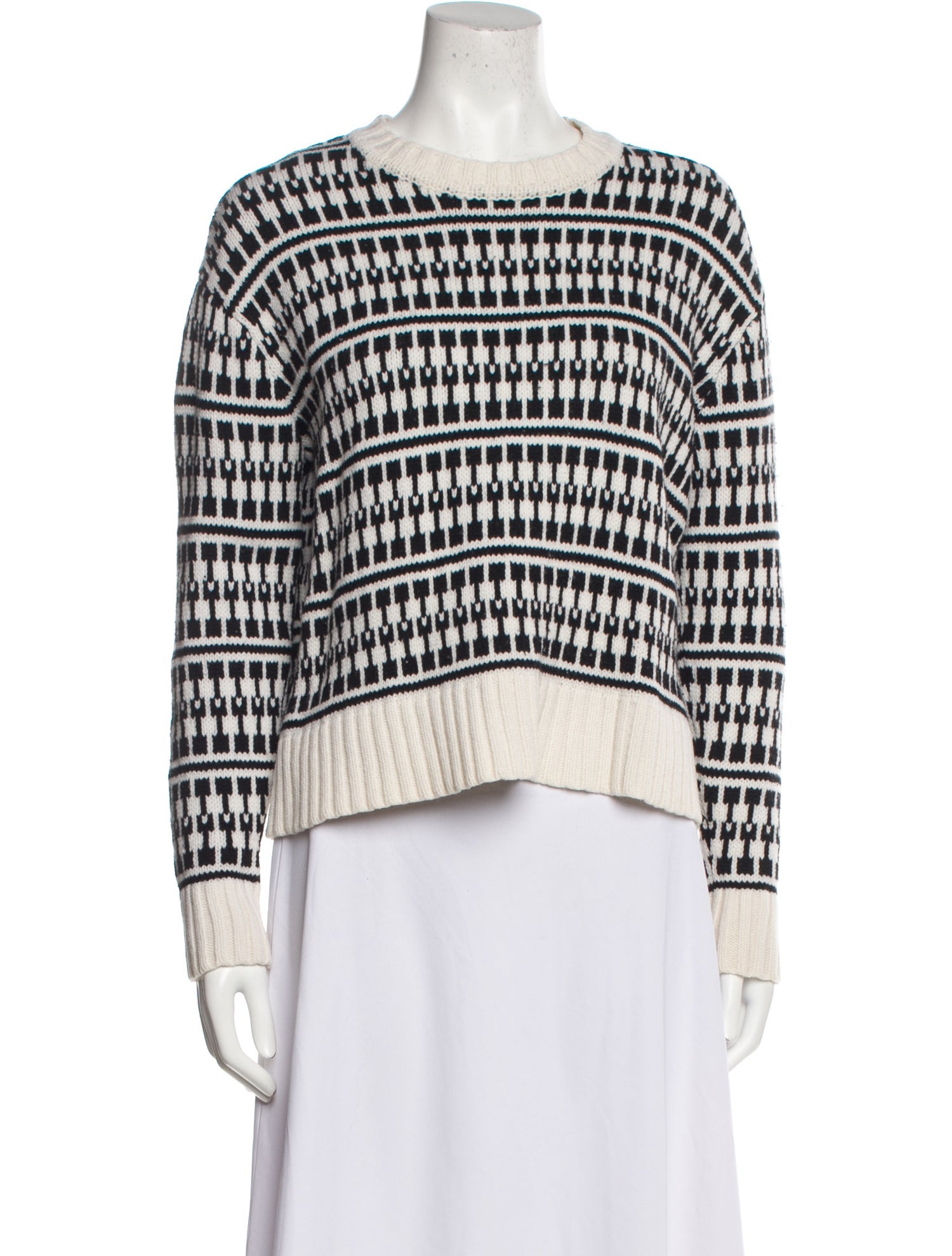 Jason Wu Wool Striped Sweater